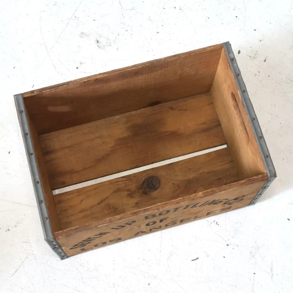 7up ビンテージ ウッドボックス