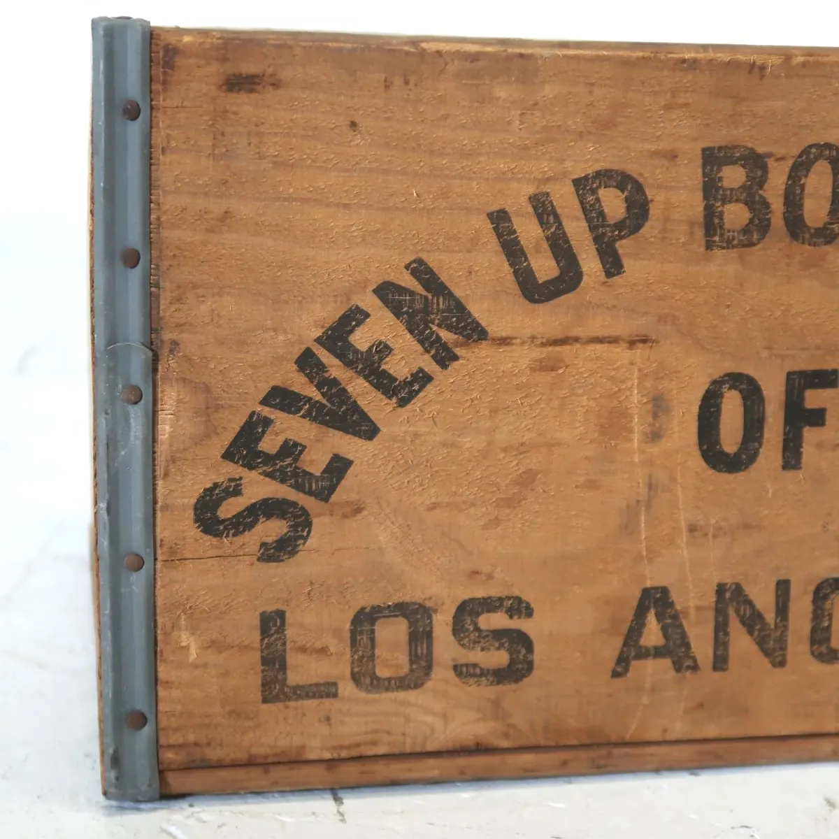 7up ビンテージ ウッドボックス