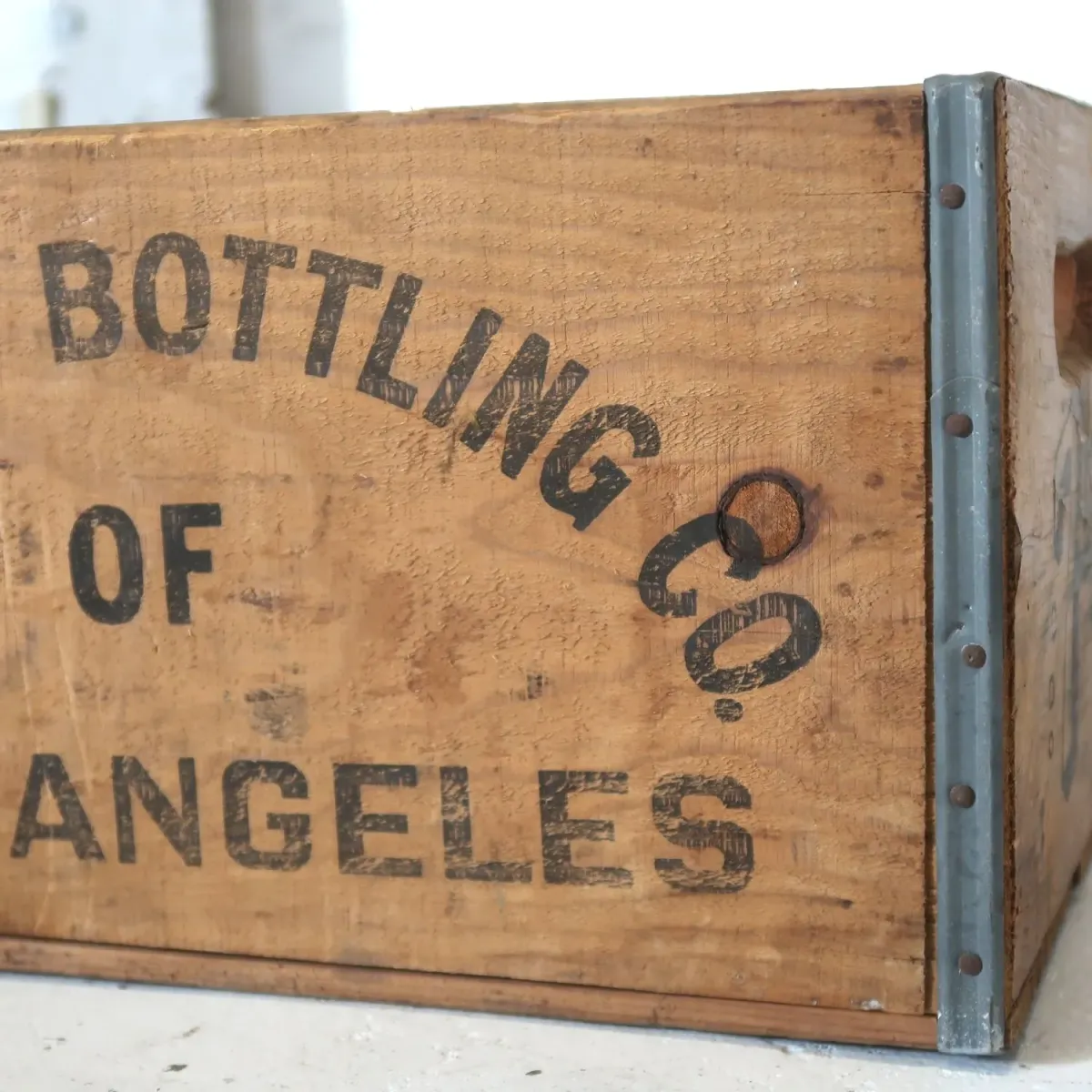 7up ビンテージ ウッドボックス