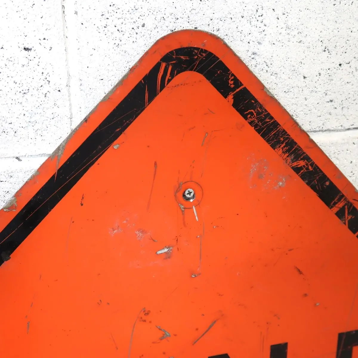 LANE CLOSED ビンテージ 大型ロードサイン