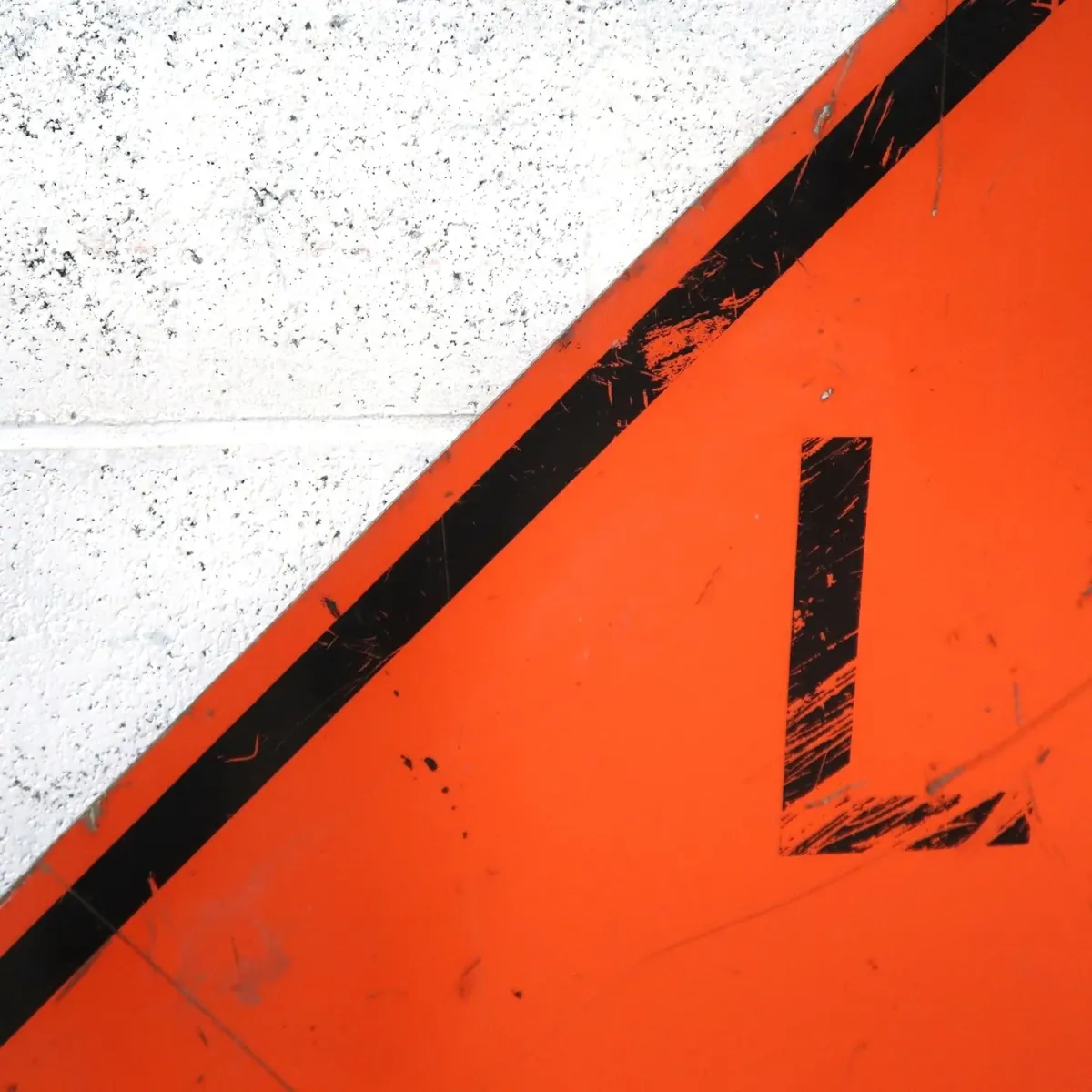 LANE CLOSED ビンテージ 大型ロードサイン