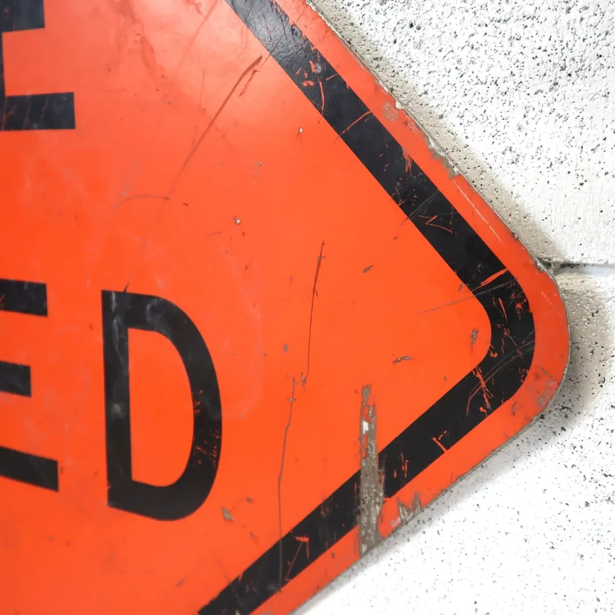 LANE CLOSED ビンテージ 大型ロードサイン