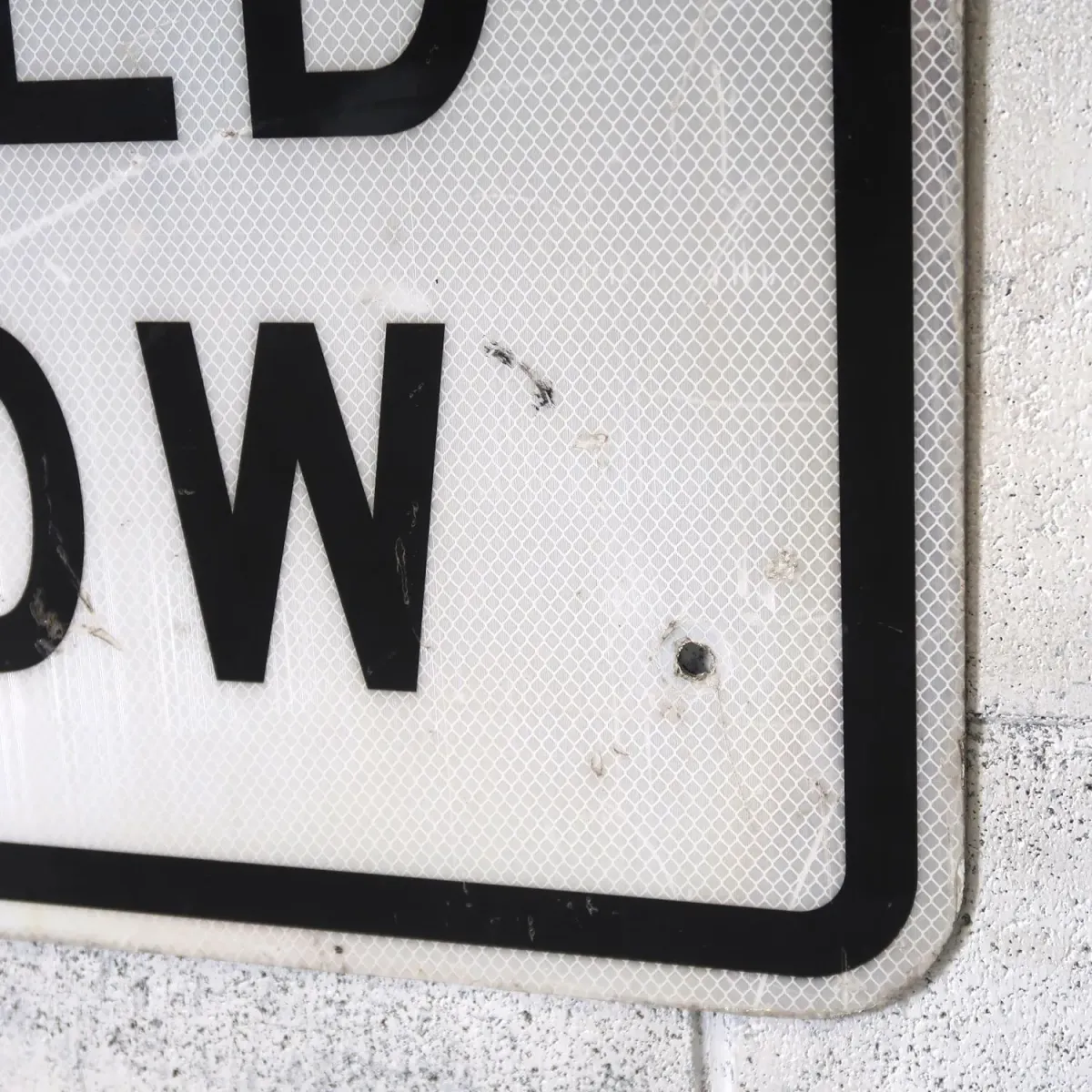 NO RIGHT TURN 大型ロードサイン