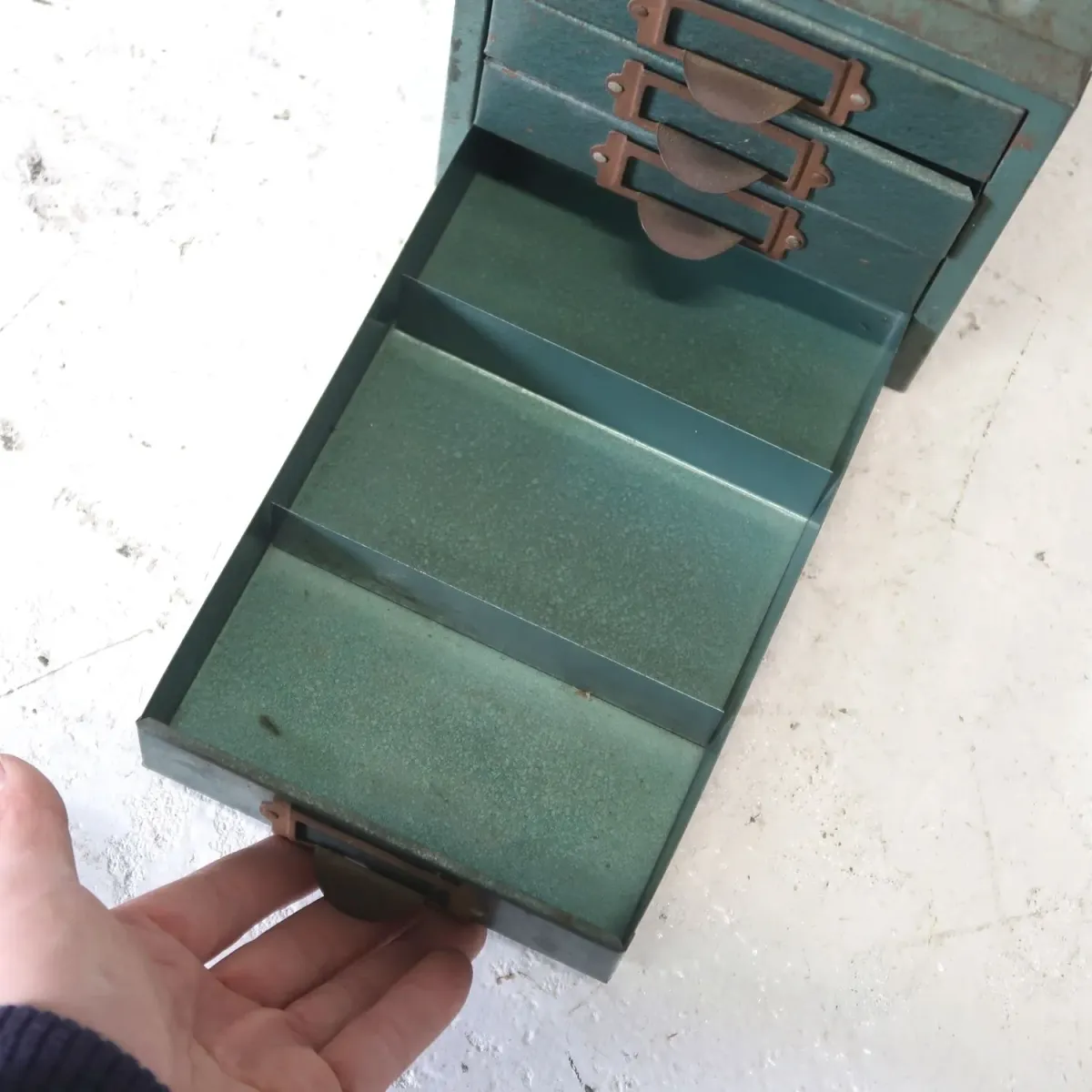 WARDS MASTER QUALITY ビンテージ パーツキャビネット