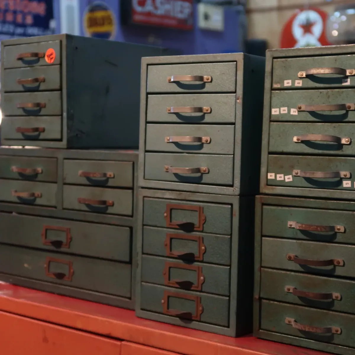 WARDS MASTER QUALITY ビンテージ パーツキャビネット