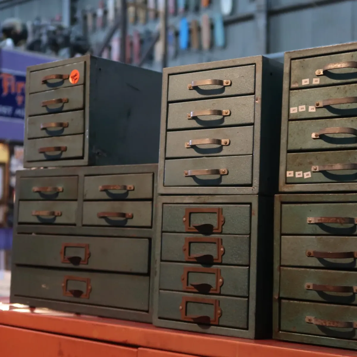 WARDS MASTER QUALITY ビンテージ パーツキャビネット