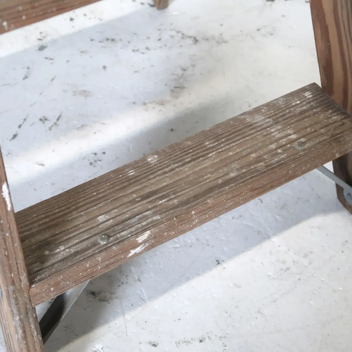 ビンテージ ウッドステップラダー