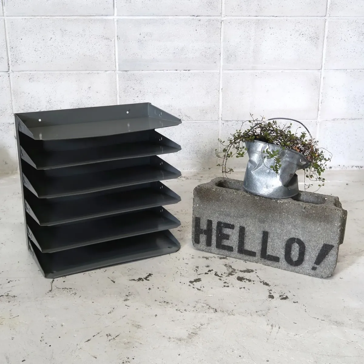 HUNTLIT-NING ビンテージ ペーパートレイ