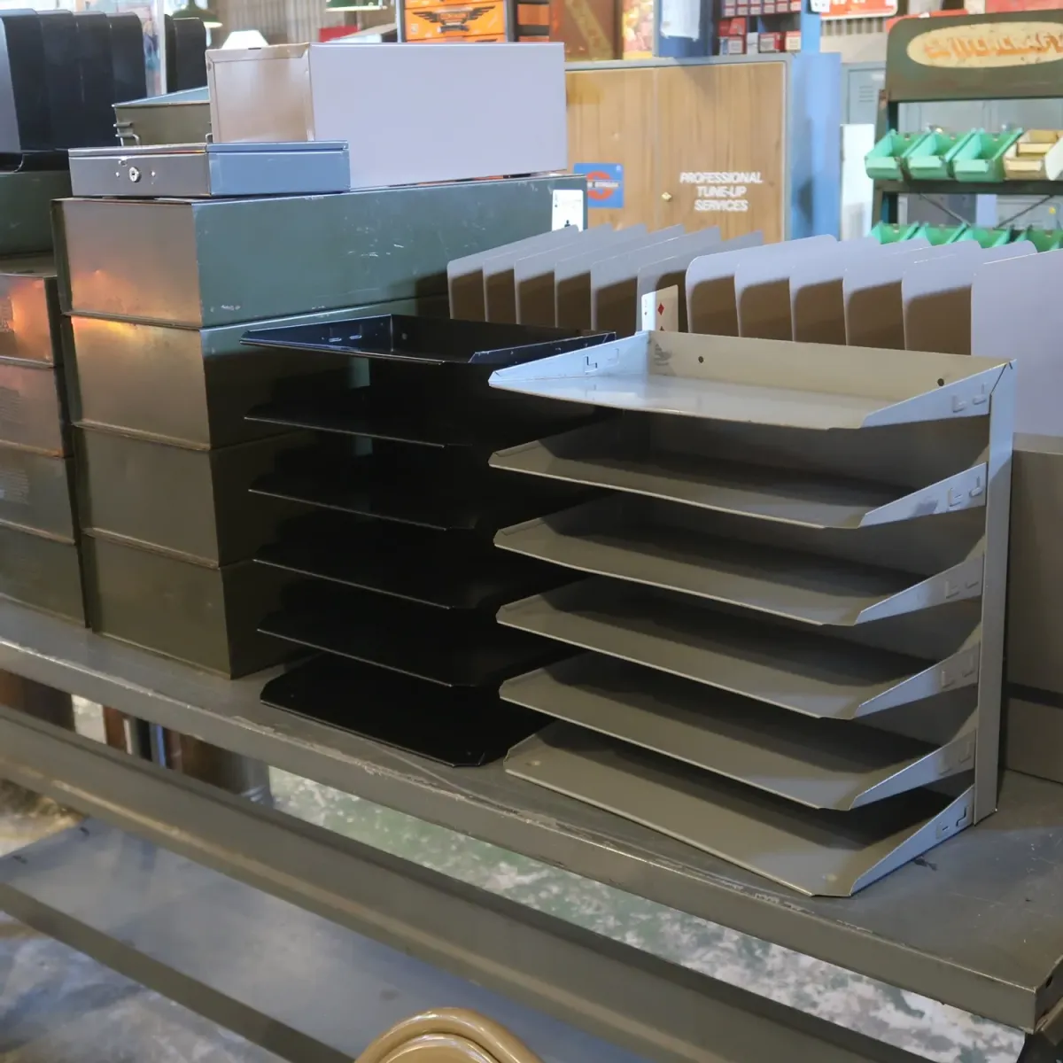 HUNTLIT-NING ビンテージ ペーパートレイ