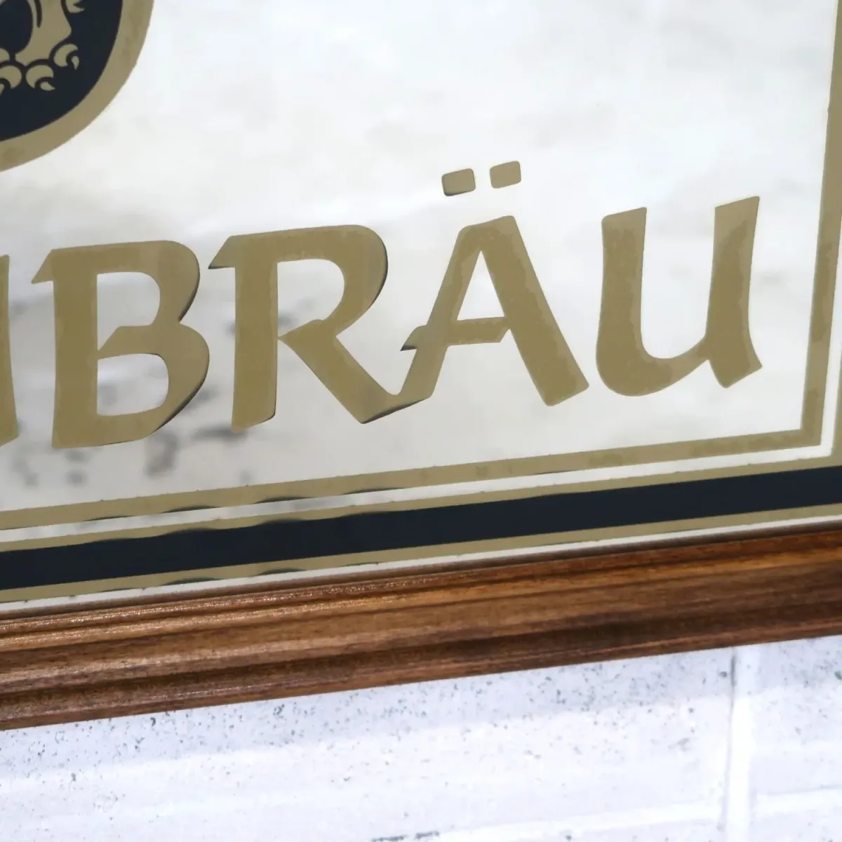 LOWENBRAU ビンテージ 大型パブミラー