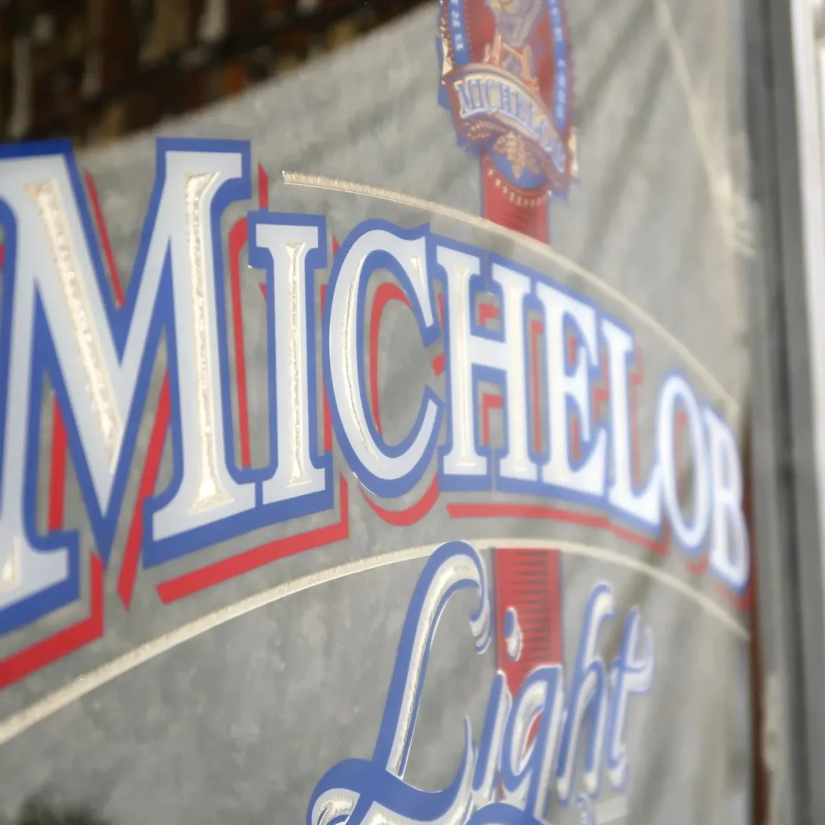 MICHELOB Light ビンテージ 大型パブミラー