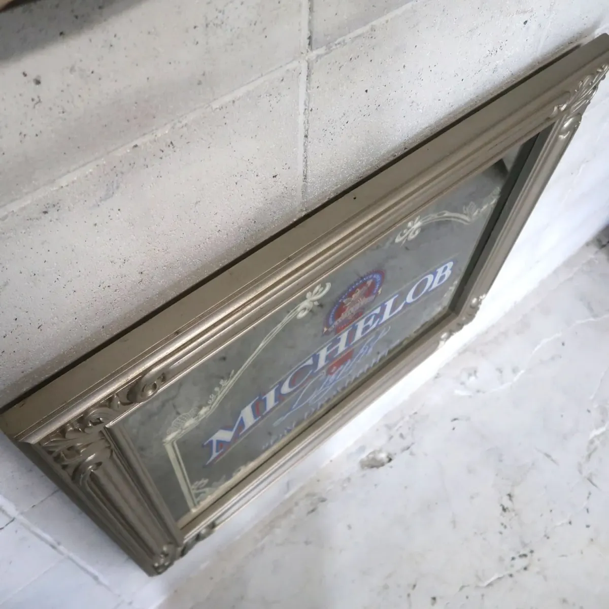 MICHELOB Light ビンテージ 大型パブミラー