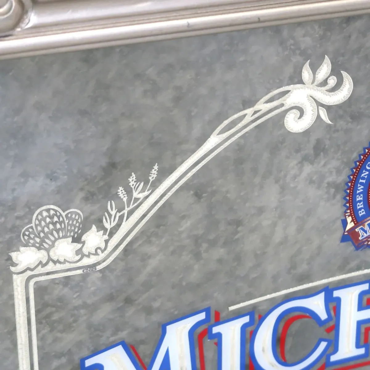 MICHELOB Light ビンテージ 大型パブミラー