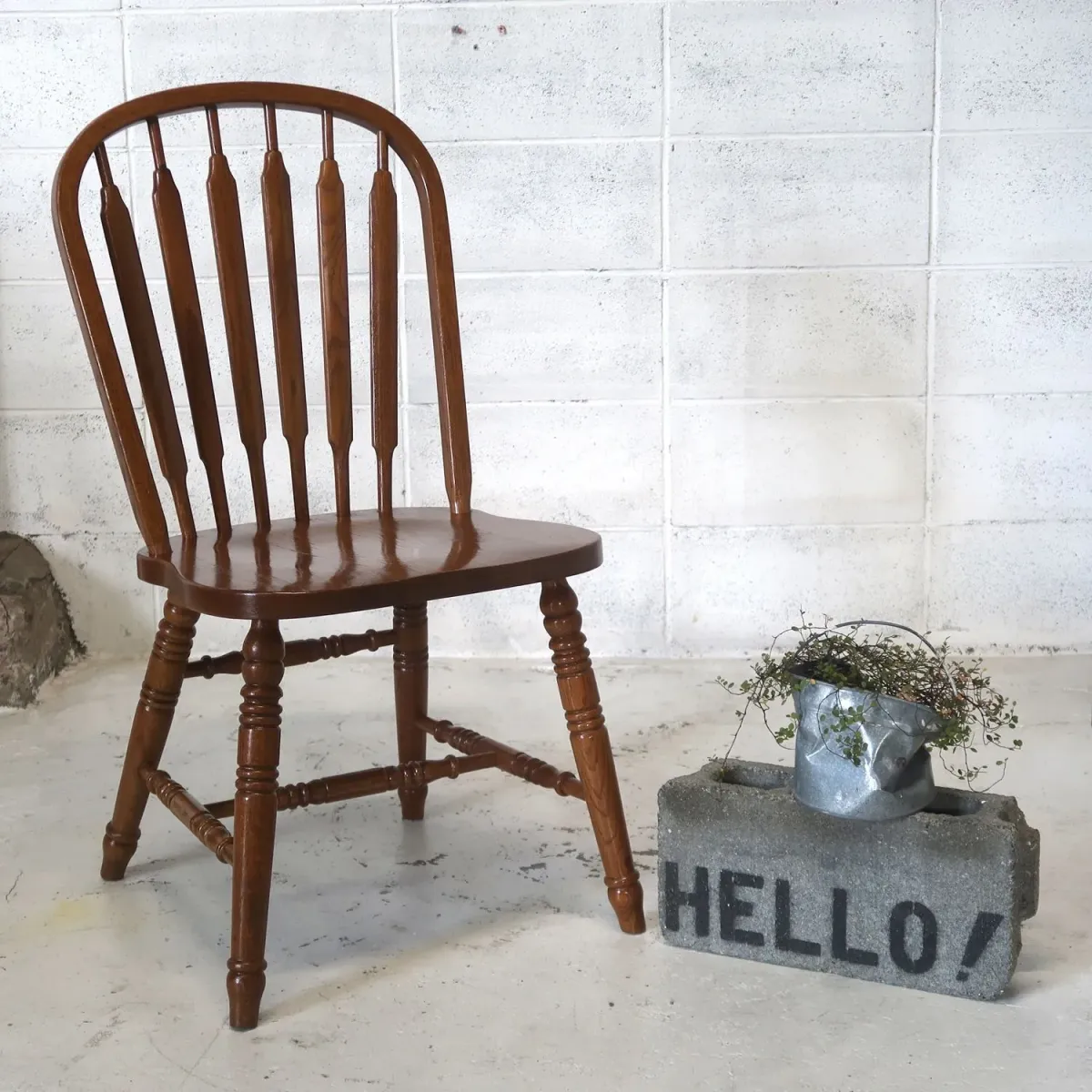 アンティーク ウッド ウィンザーチェア