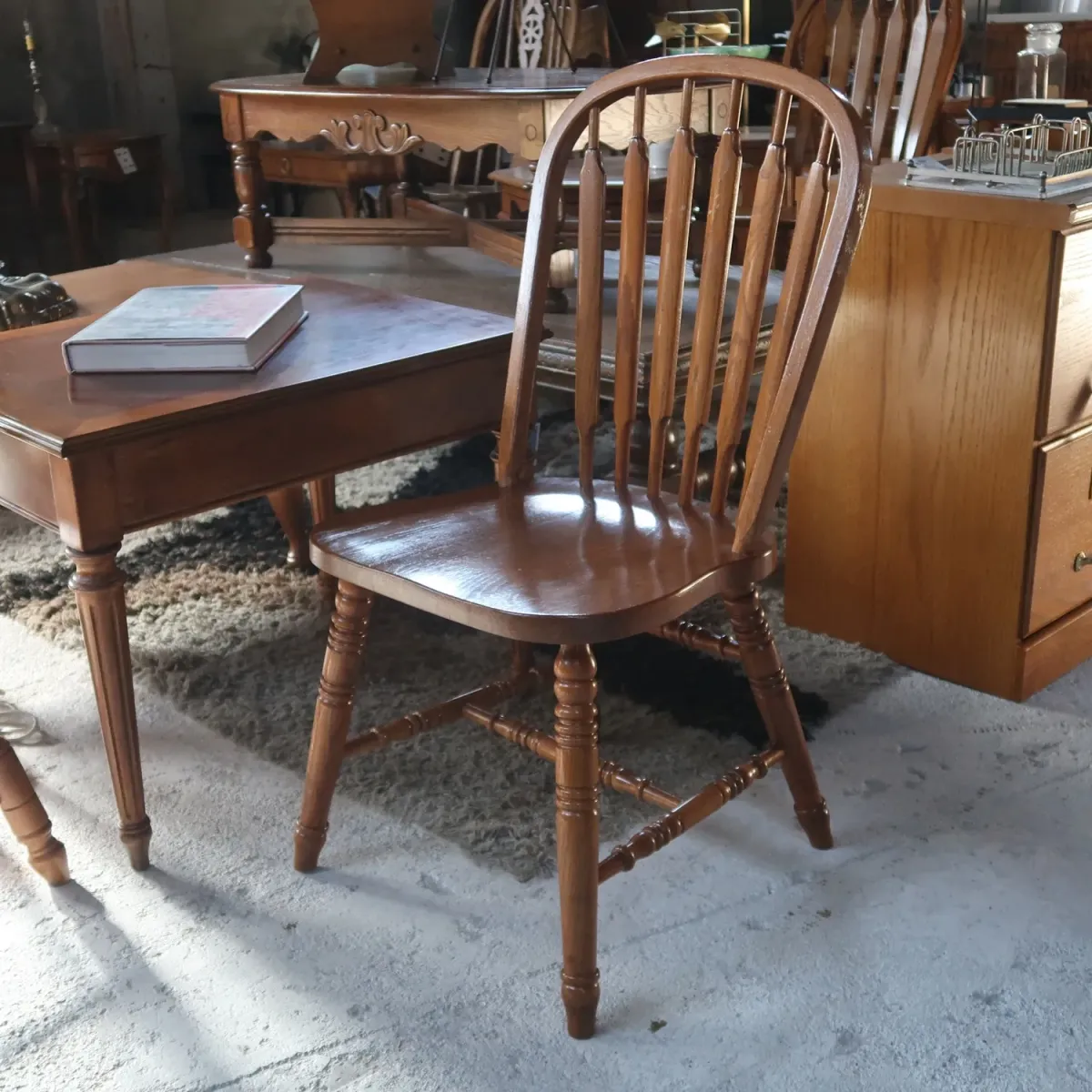 アンティーク ウッド ウィンザーチェア