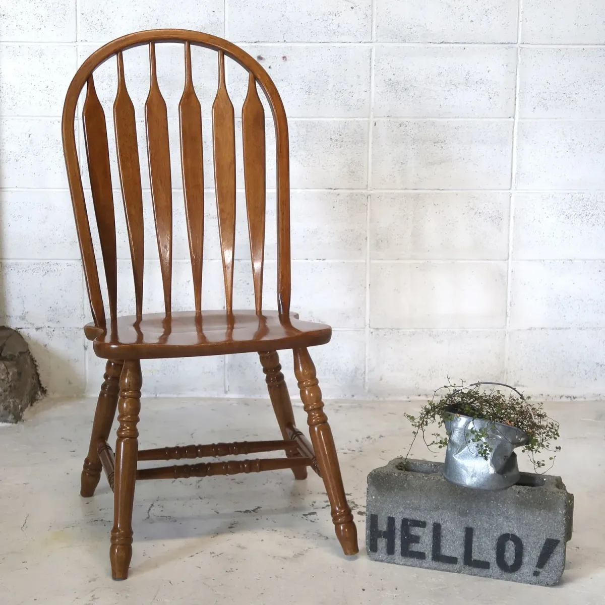 アンティーク ウッド ウィンザーチェア