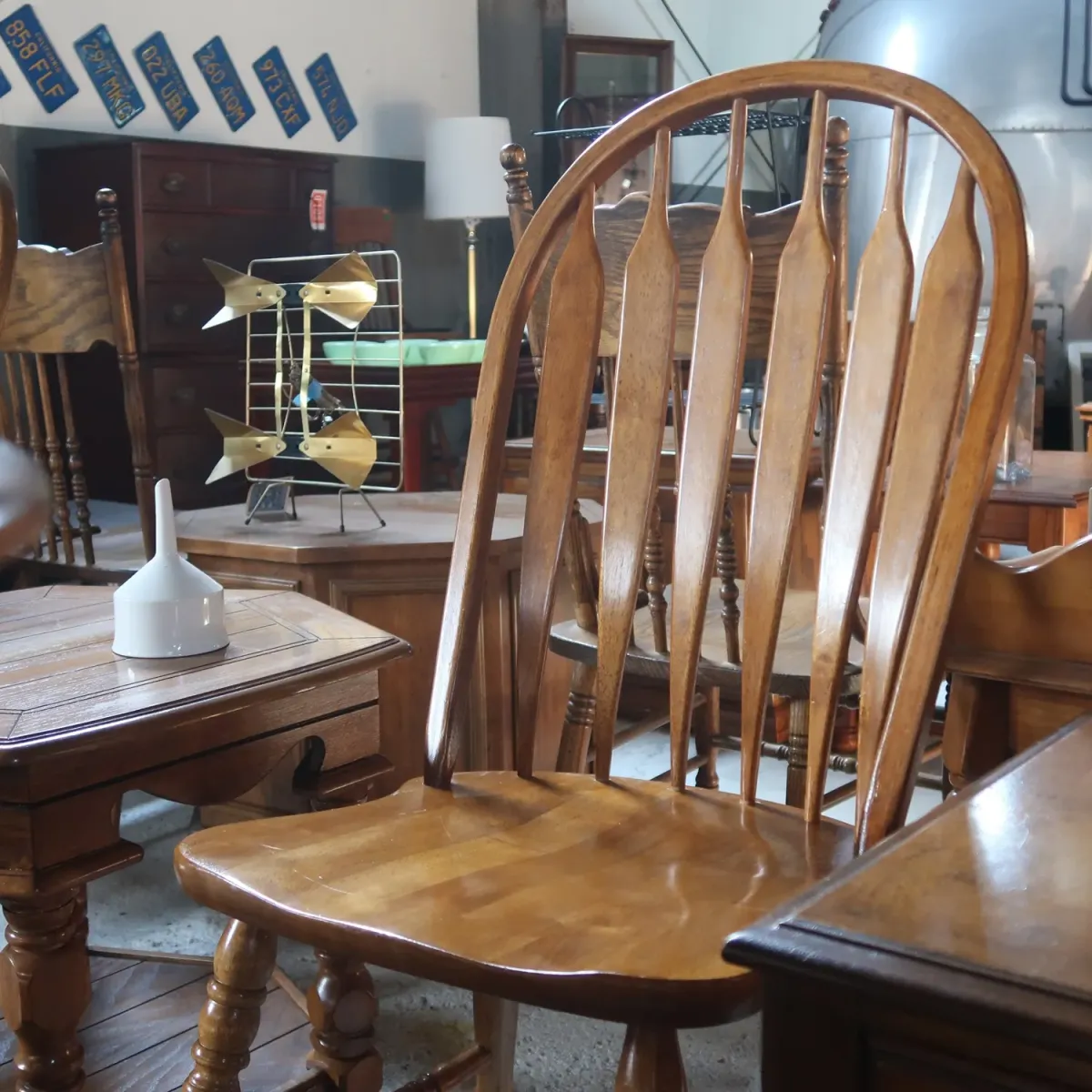 アンティーク ウッド ウィンザーチェア