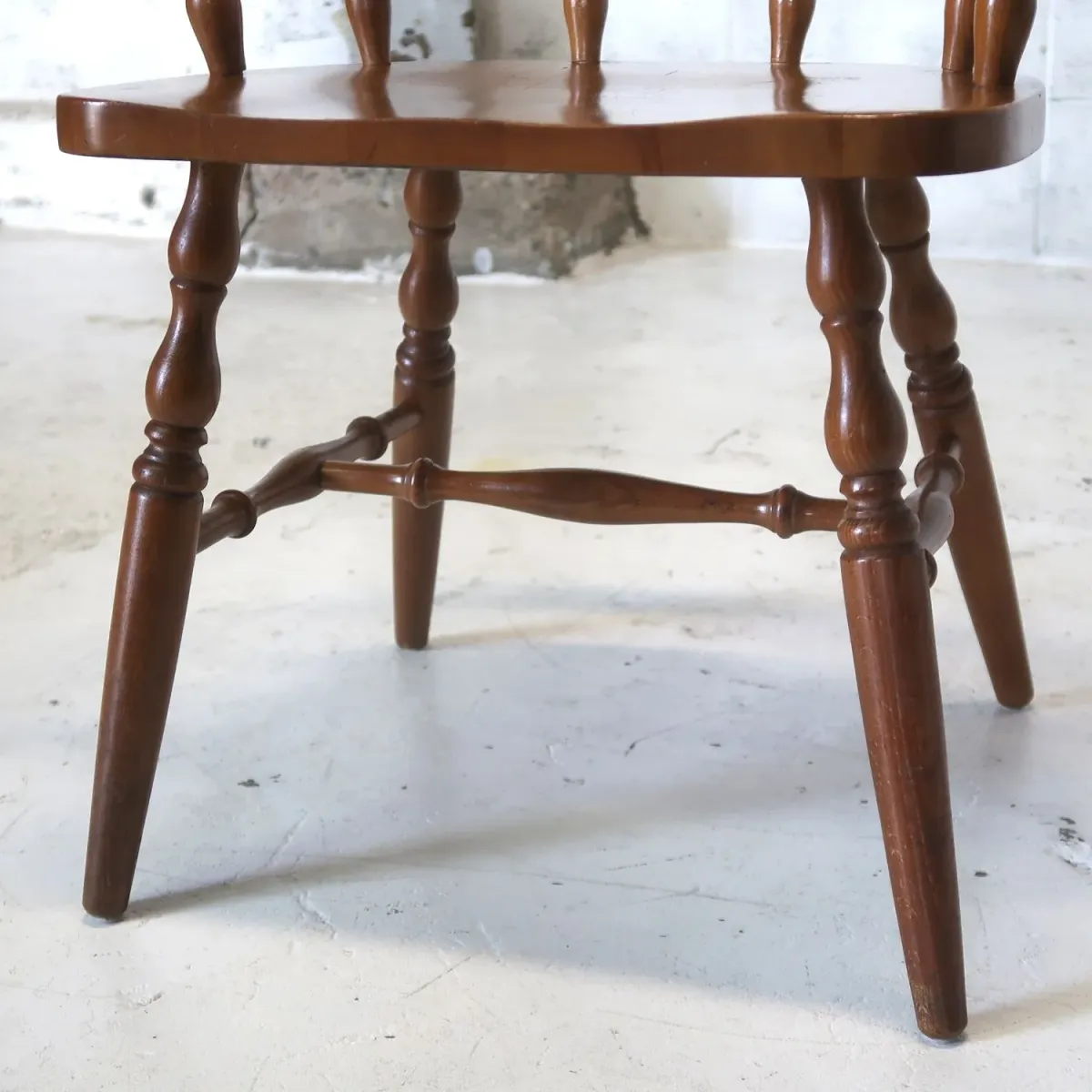 アンティーク ウッド キャプテンチェア