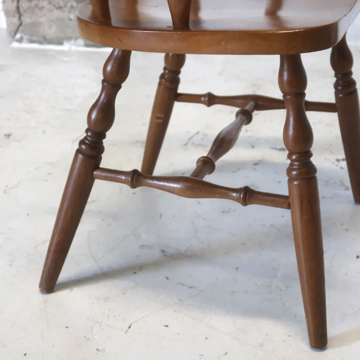 アンティーク ウッド キャプテンチェア