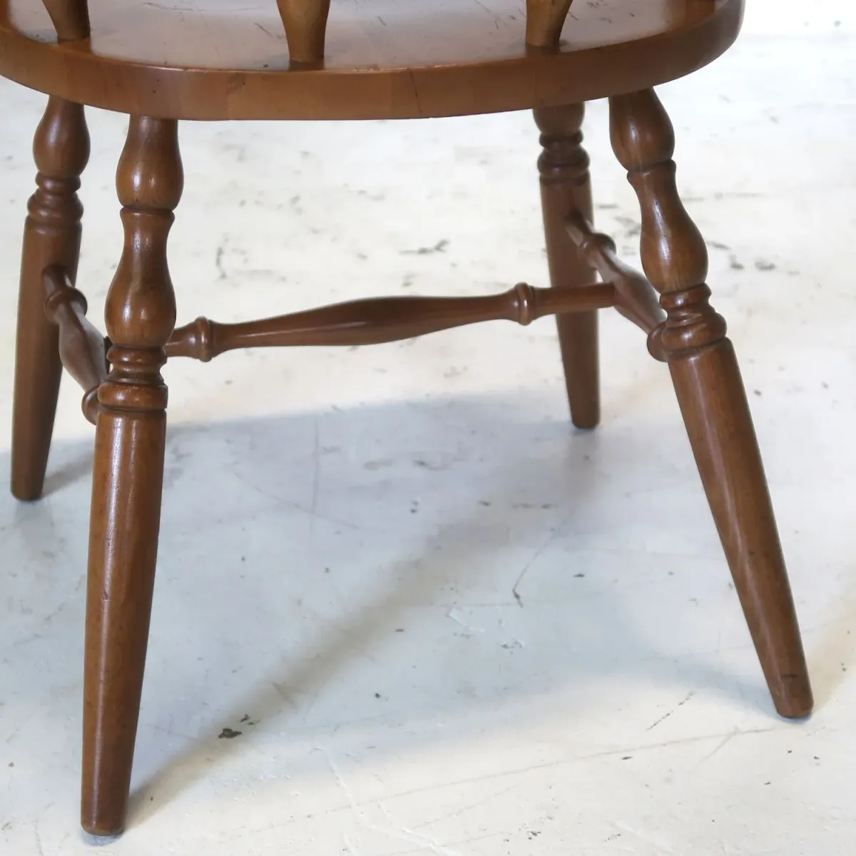 アンティーク ウッド キャプテンチェア