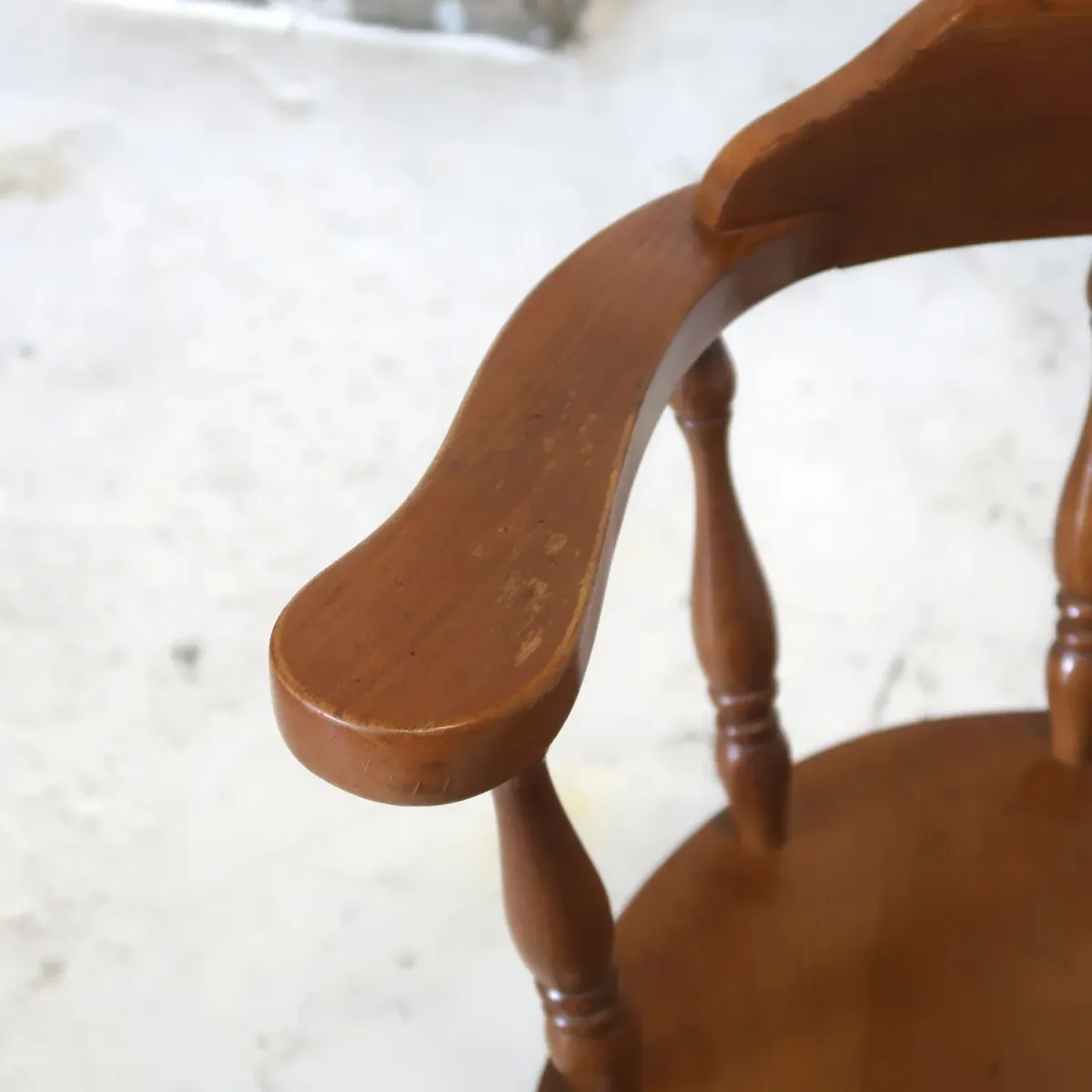 アンティーク ウッド キャプテンチェア