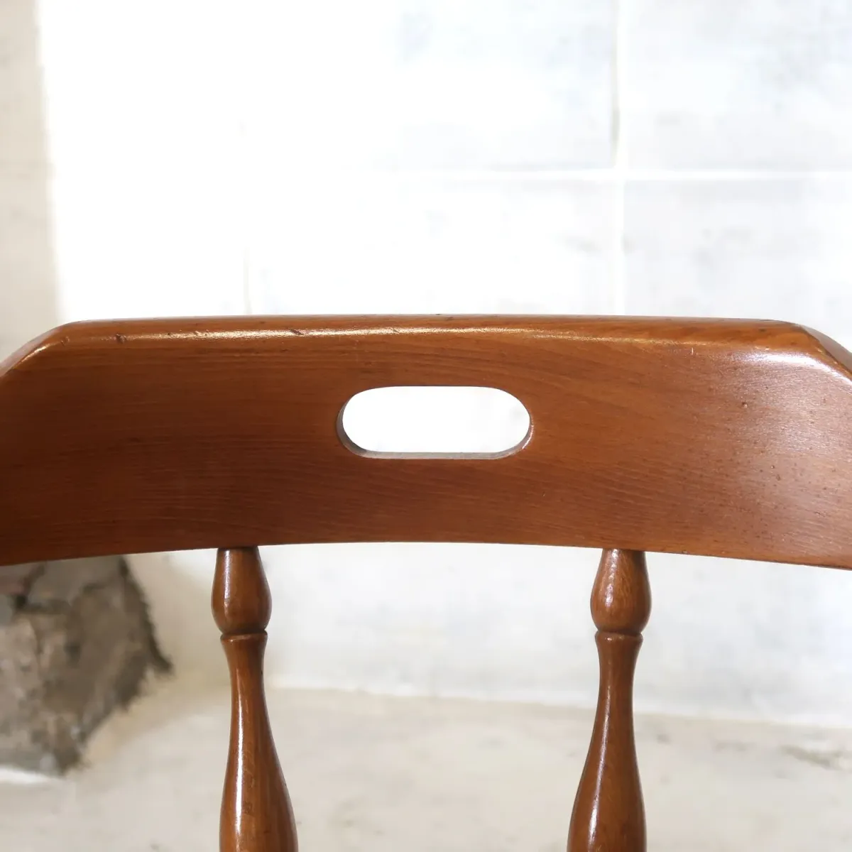 アンティーク ウッド キャプテンチェア