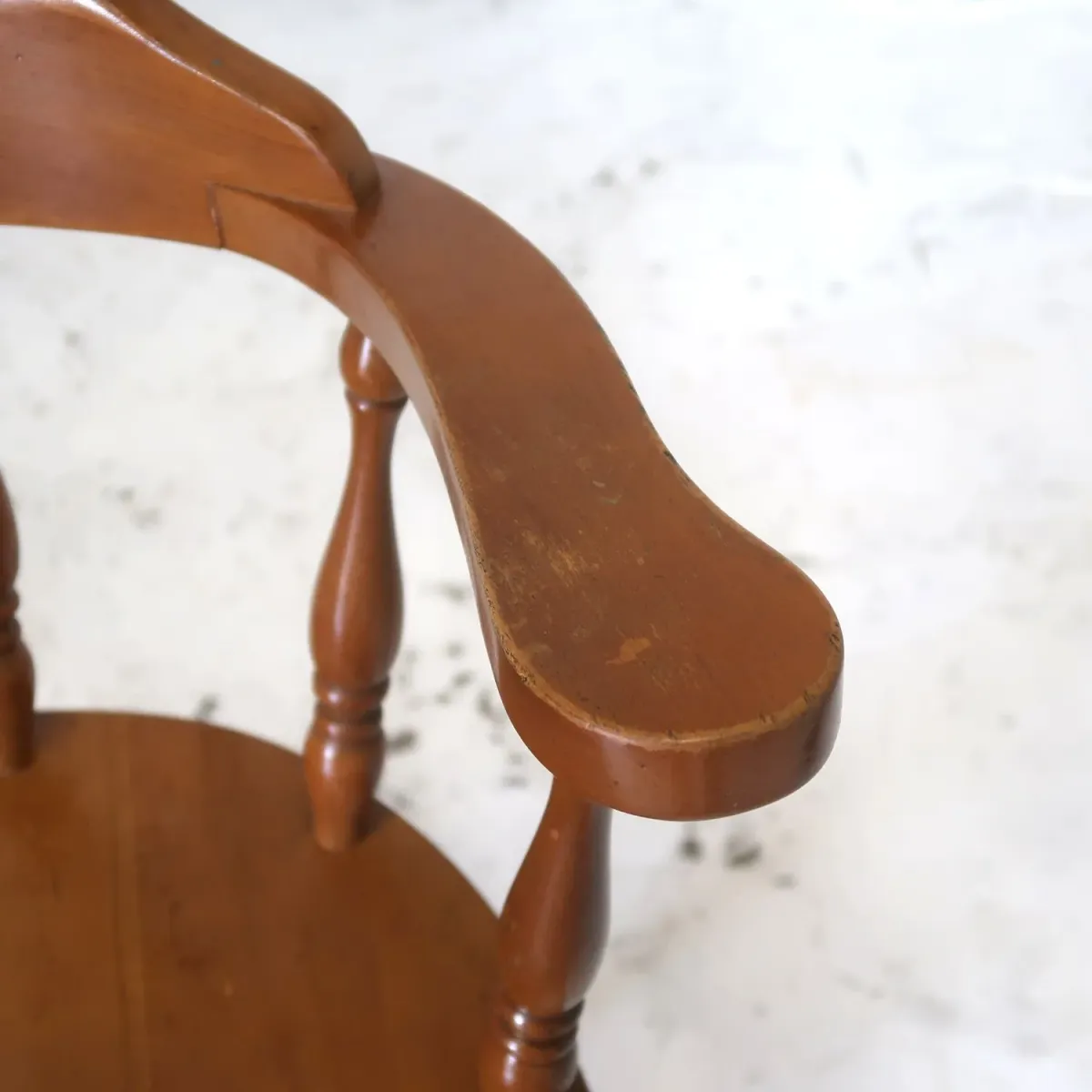 アンティーク ウッド キャプテンチェア