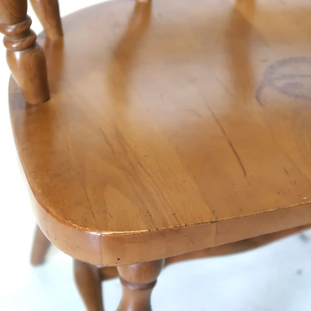 アンティーク ウッド キャプテンチェア