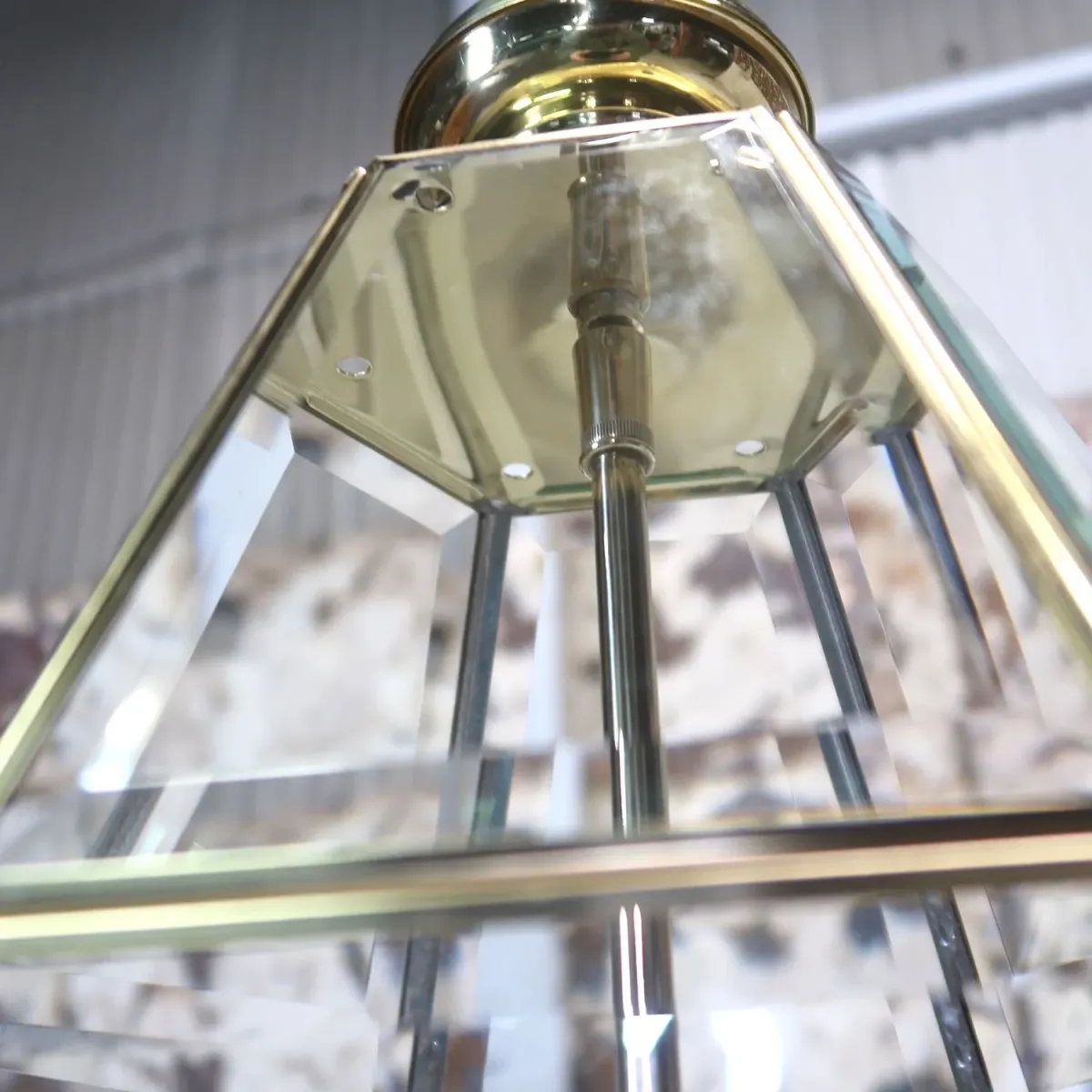 ステンドグラス キャンドルランプ 3灯