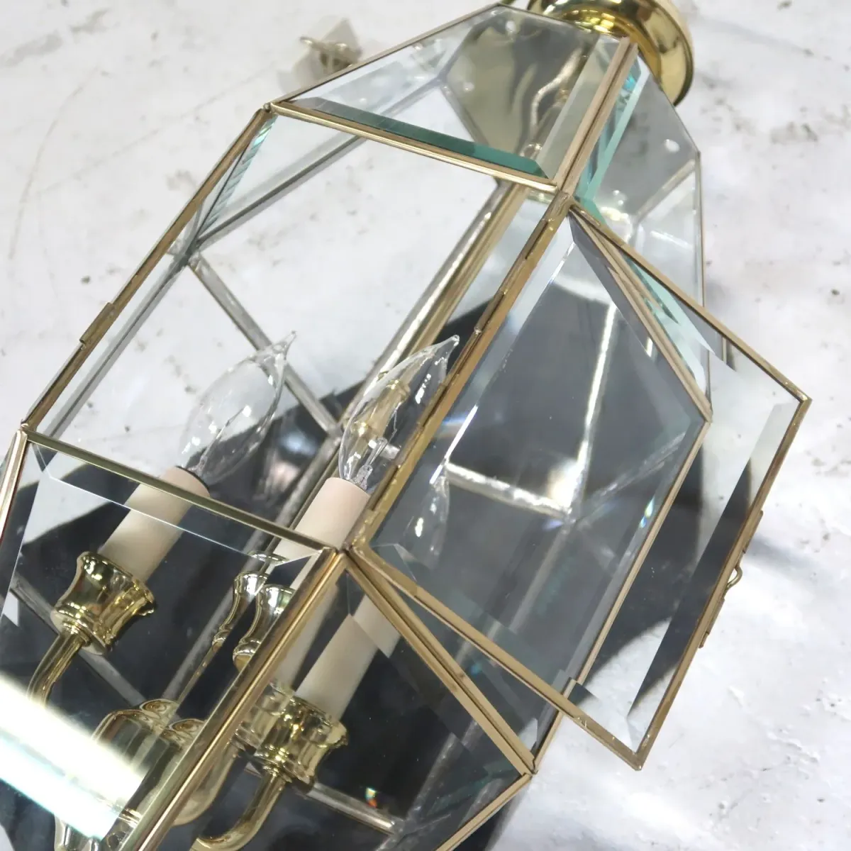 ステンドグラス キャンドルランプ 3灯