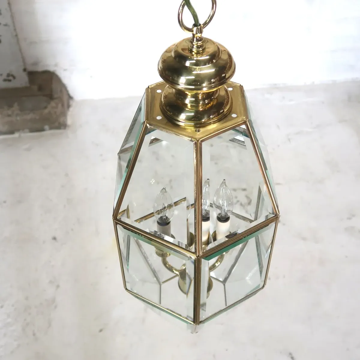 ステンドグラス キャンドルランプ 3灯