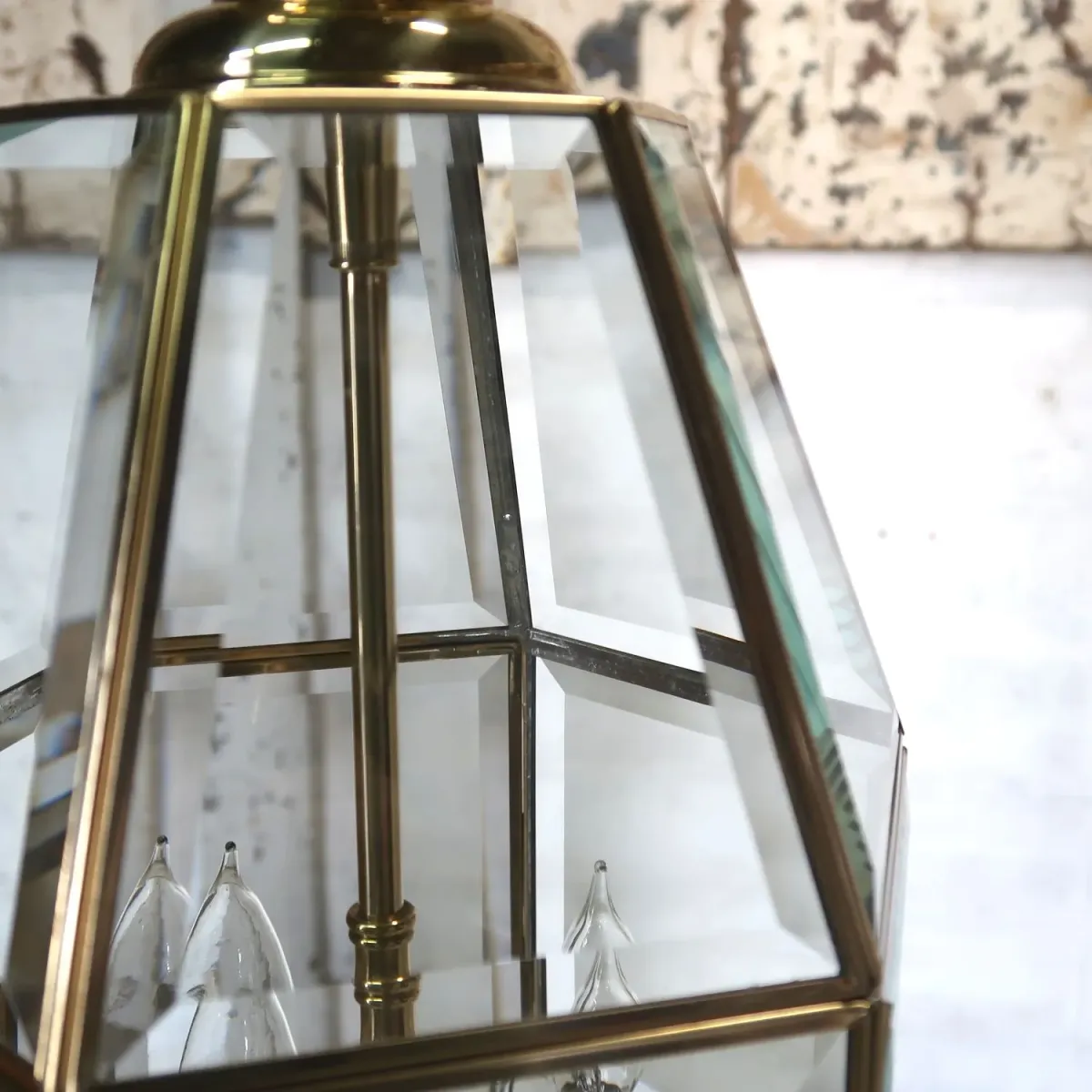 ステンドグラス キャンドルランプ 3灯