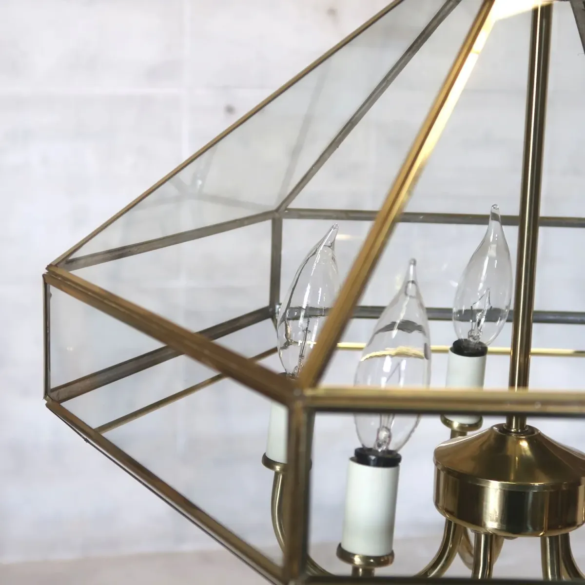 ステンドグラス キャンドルランプ 5灯