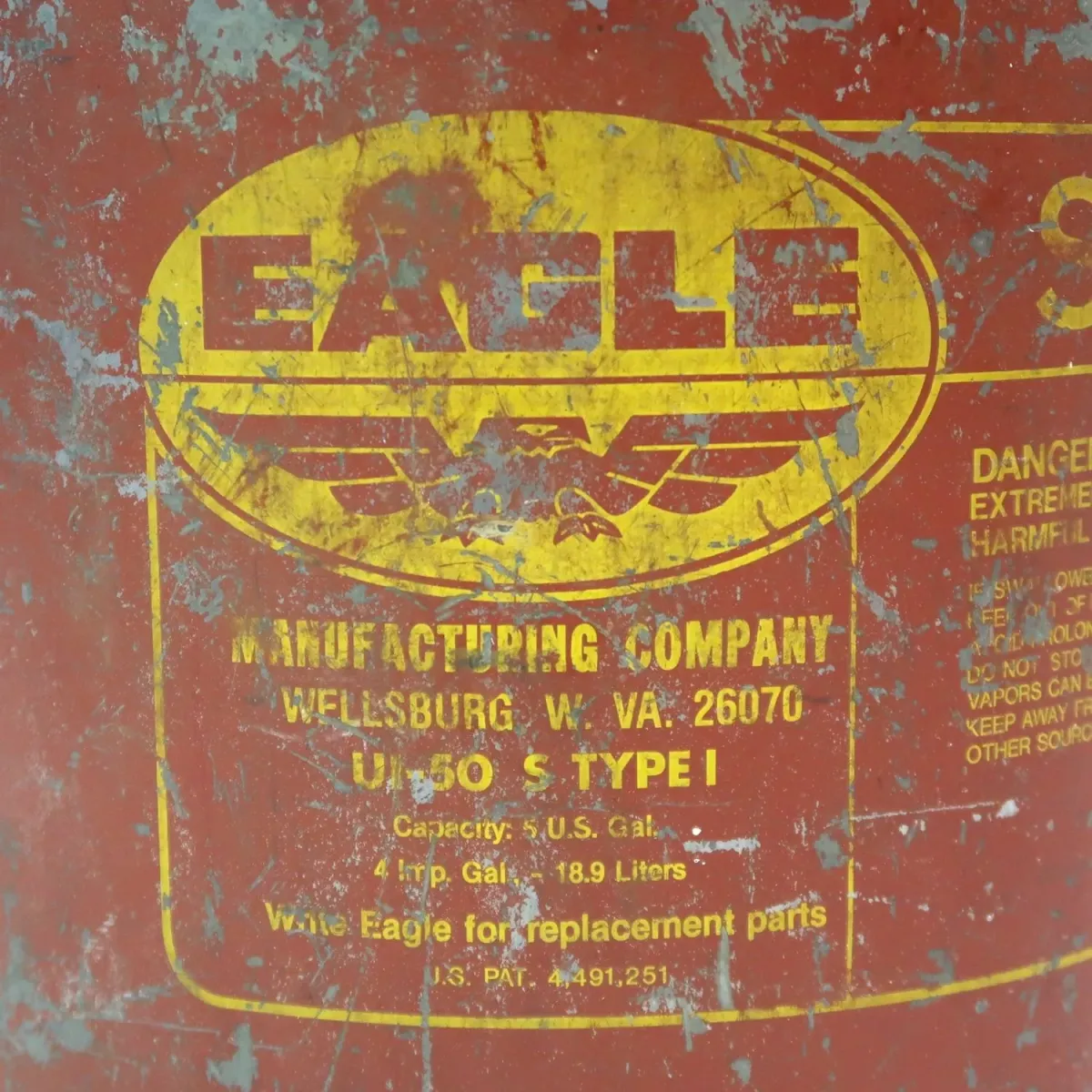 EAGLE ビンテージ セーフティカン