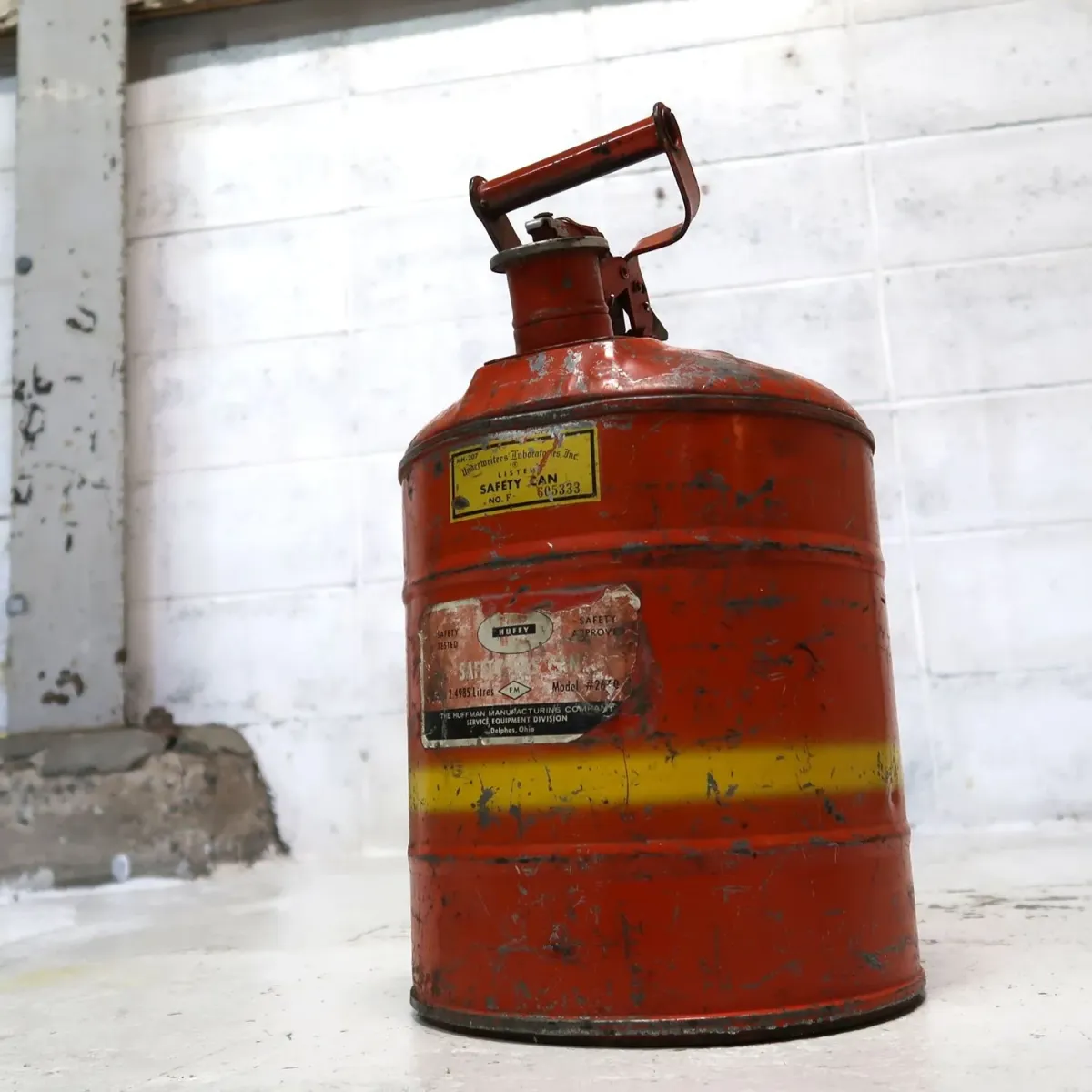 JUSTRITE ビンテージ セーフティカン