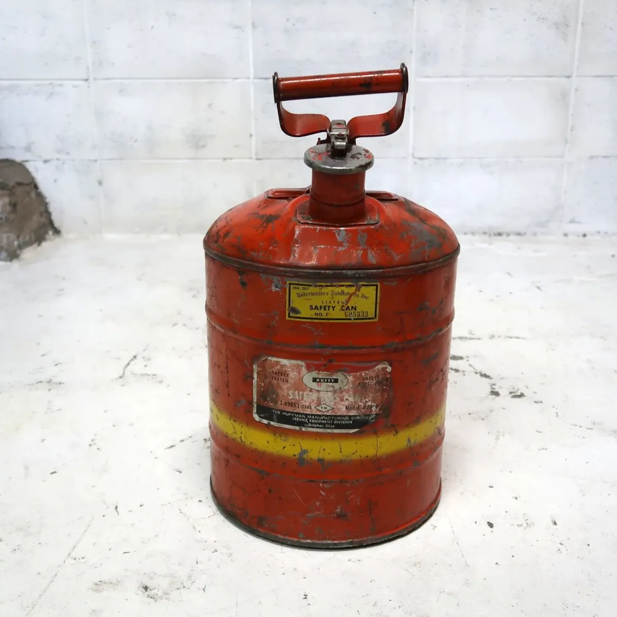 JUSTRITE ビンテージ セーフティカン