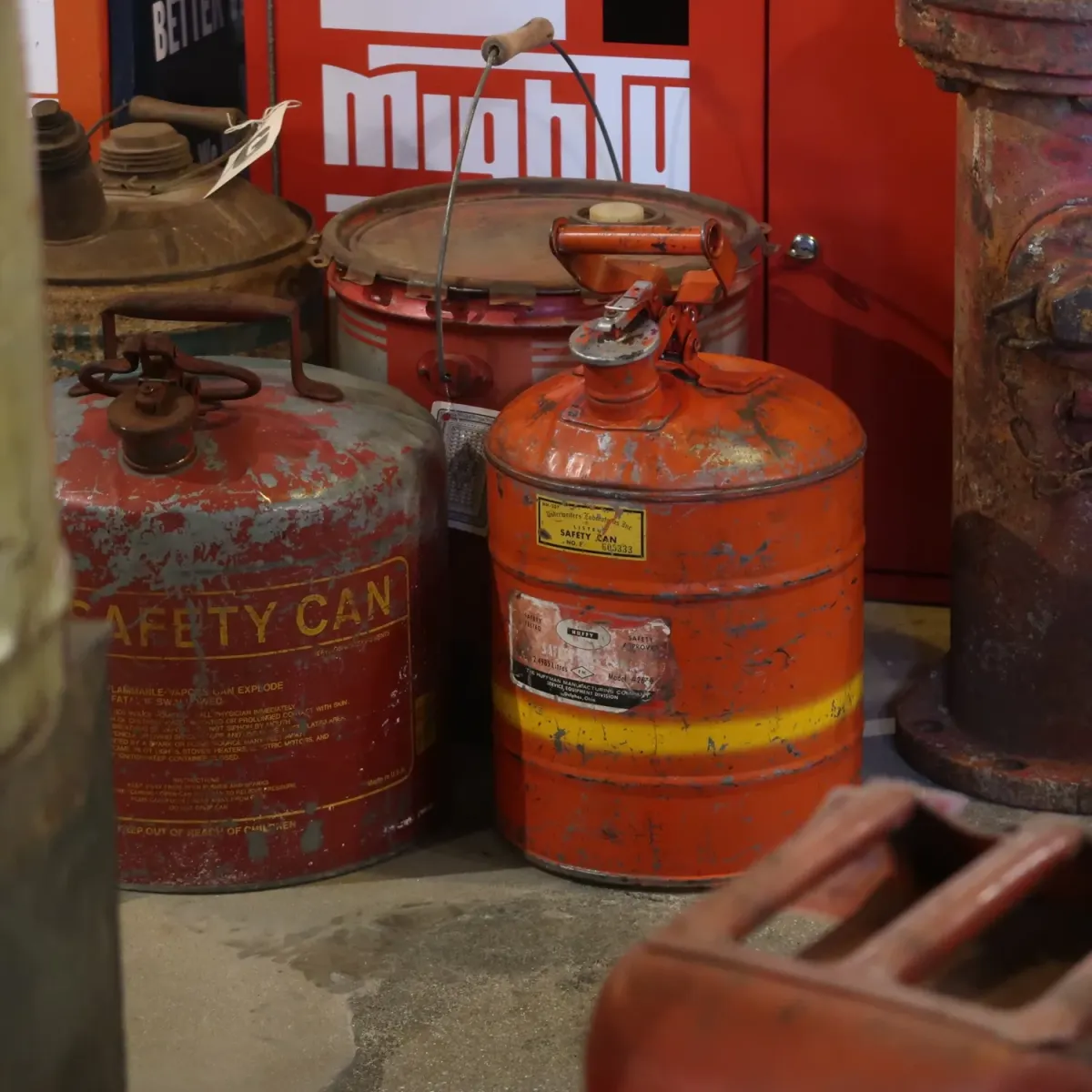 JUSTRITE ビンテージ セーフティカン