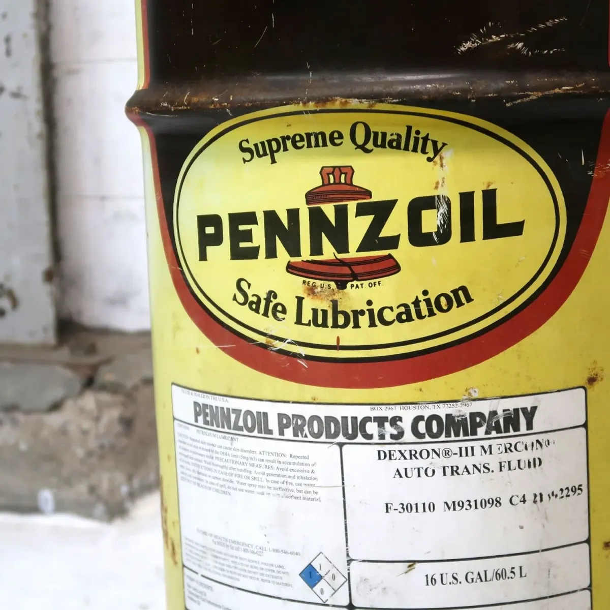 PENNZOIL ドラム缶