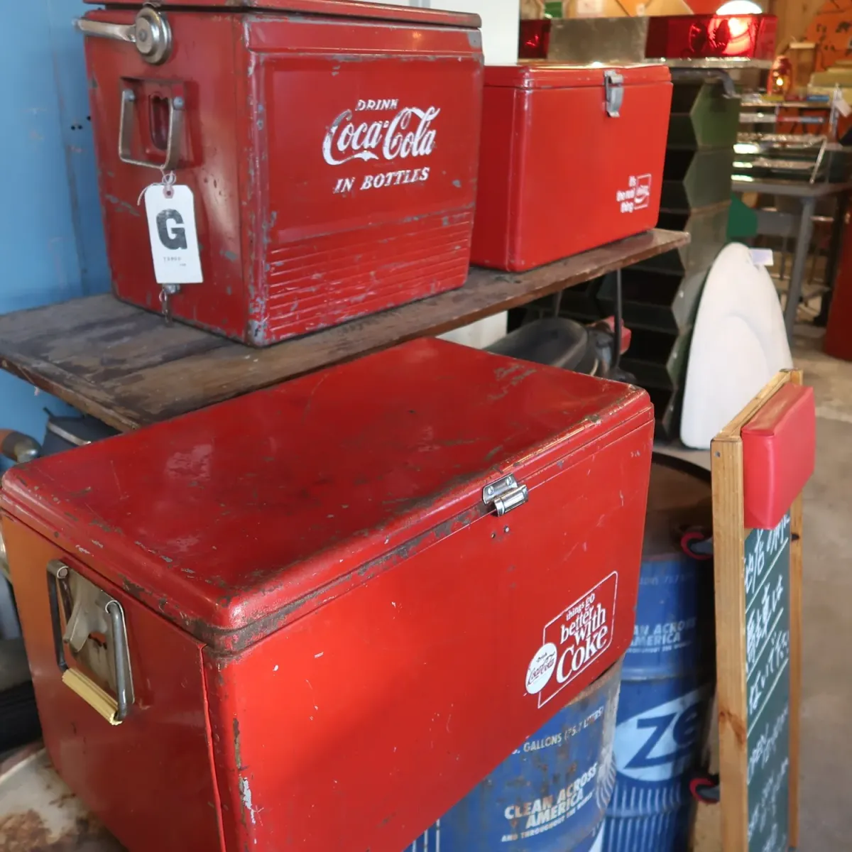 60's〜 コカコーラ ビンテージ クーラーボックス