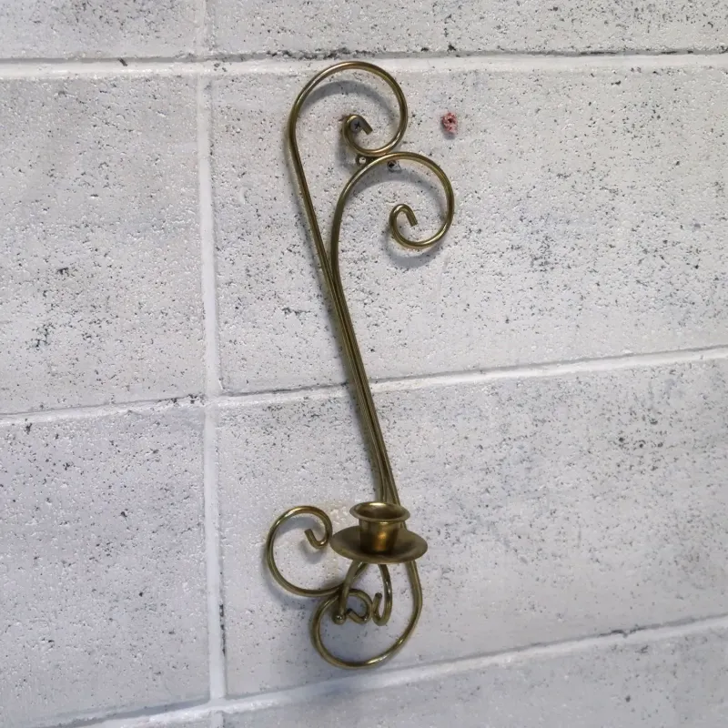 ビンテージ キャンドルホルダー 壁掛け