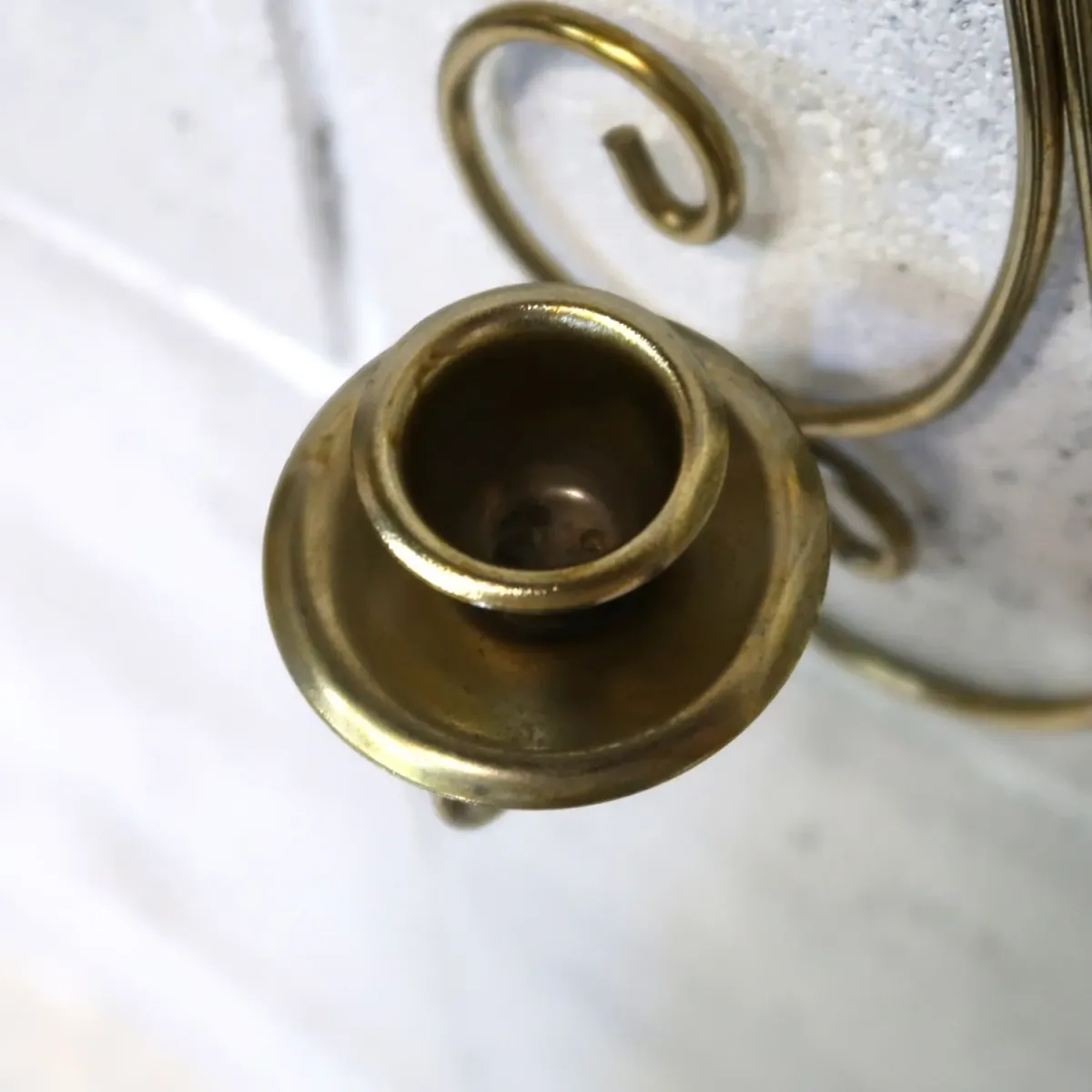ビンテージ キャンドルホルダー 壁掛け