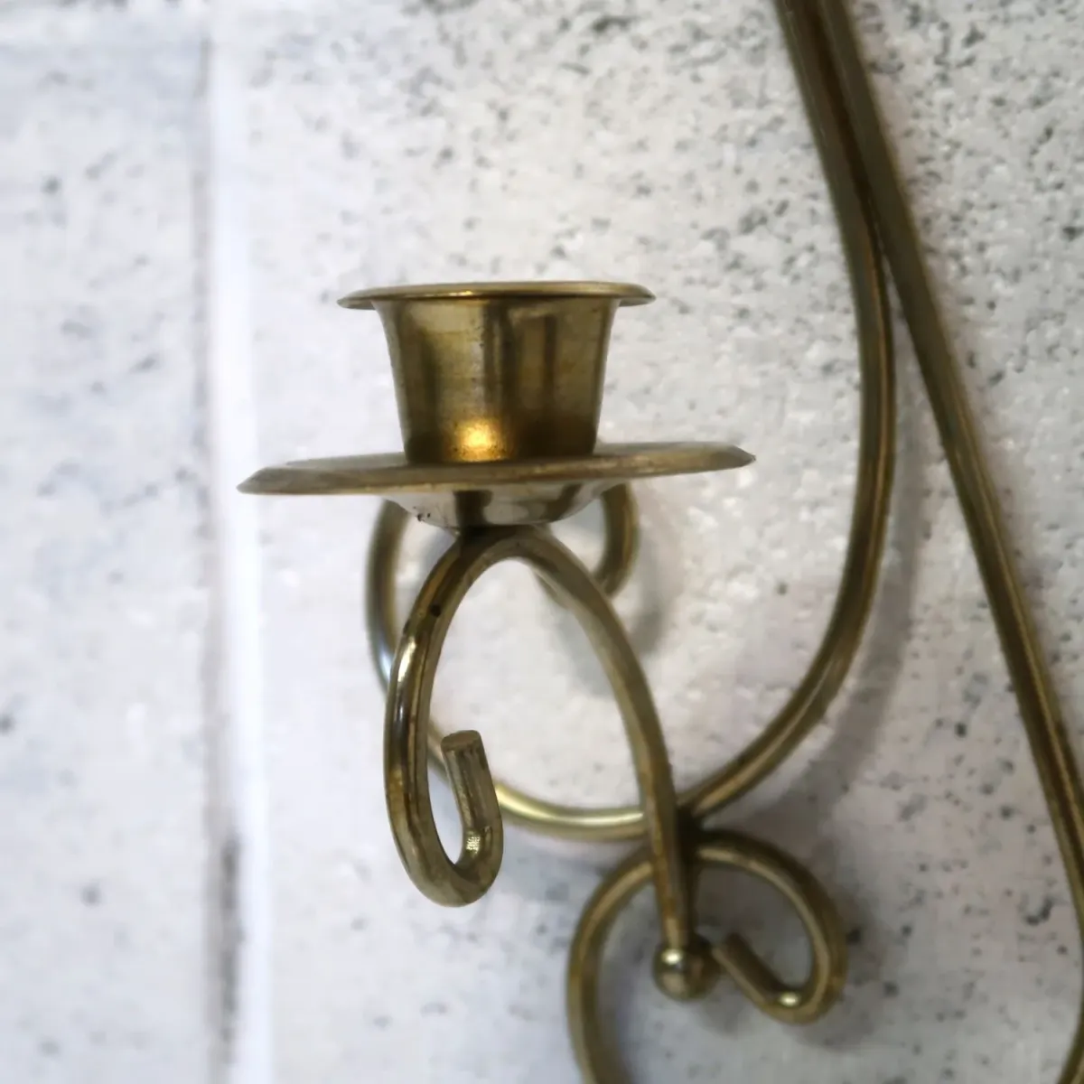 ビンテージ キャンドルホルダー 壁掛け