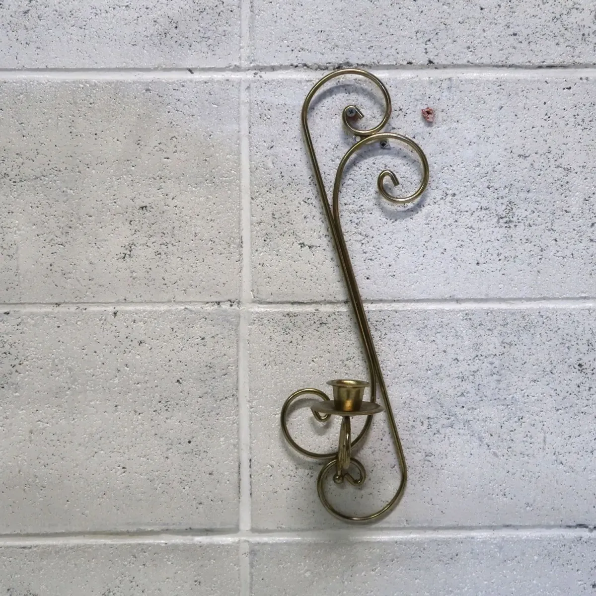 ビンテージ キャンドルホルダー 壁掛け