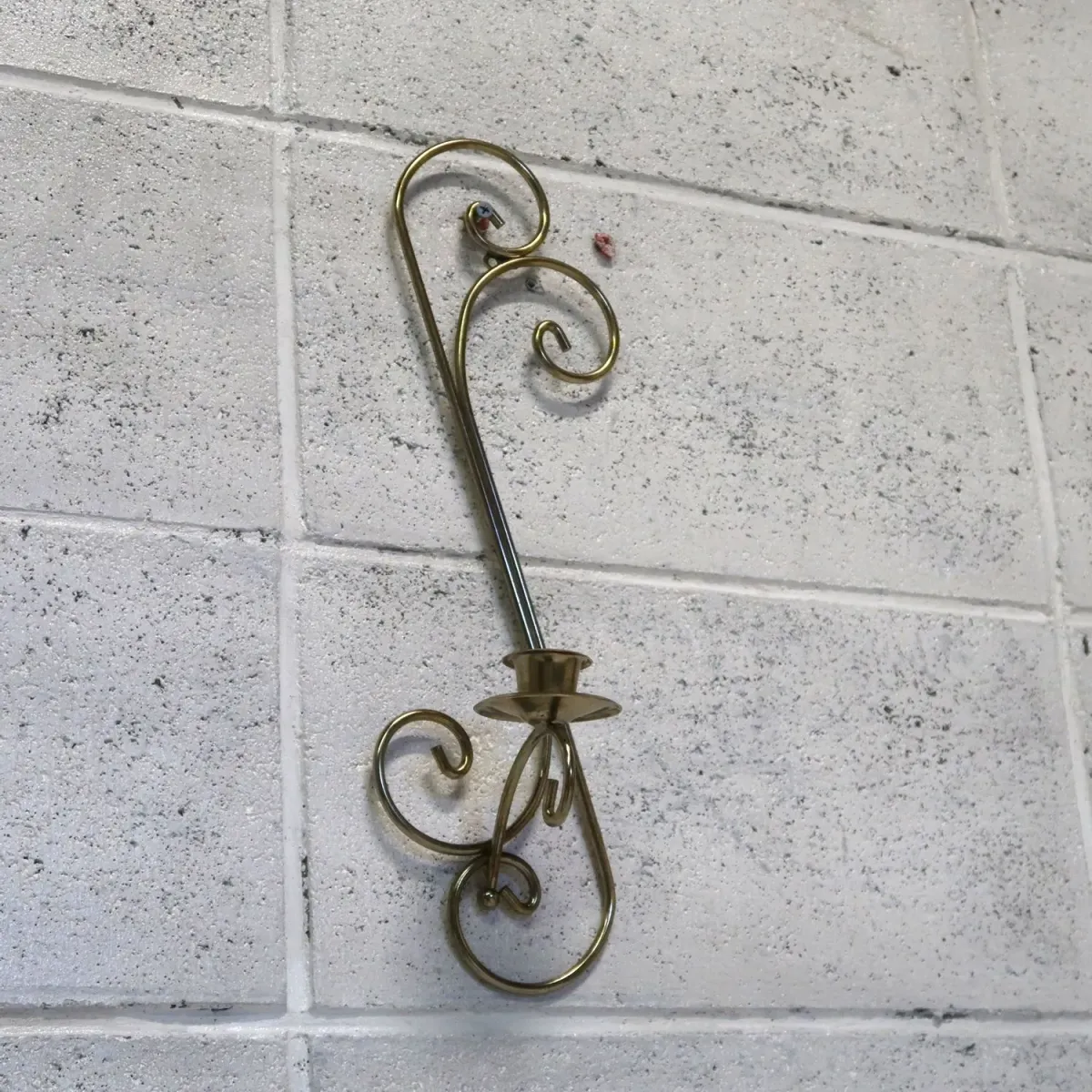 ビンテージ キャンドルホルダー 壁掛け