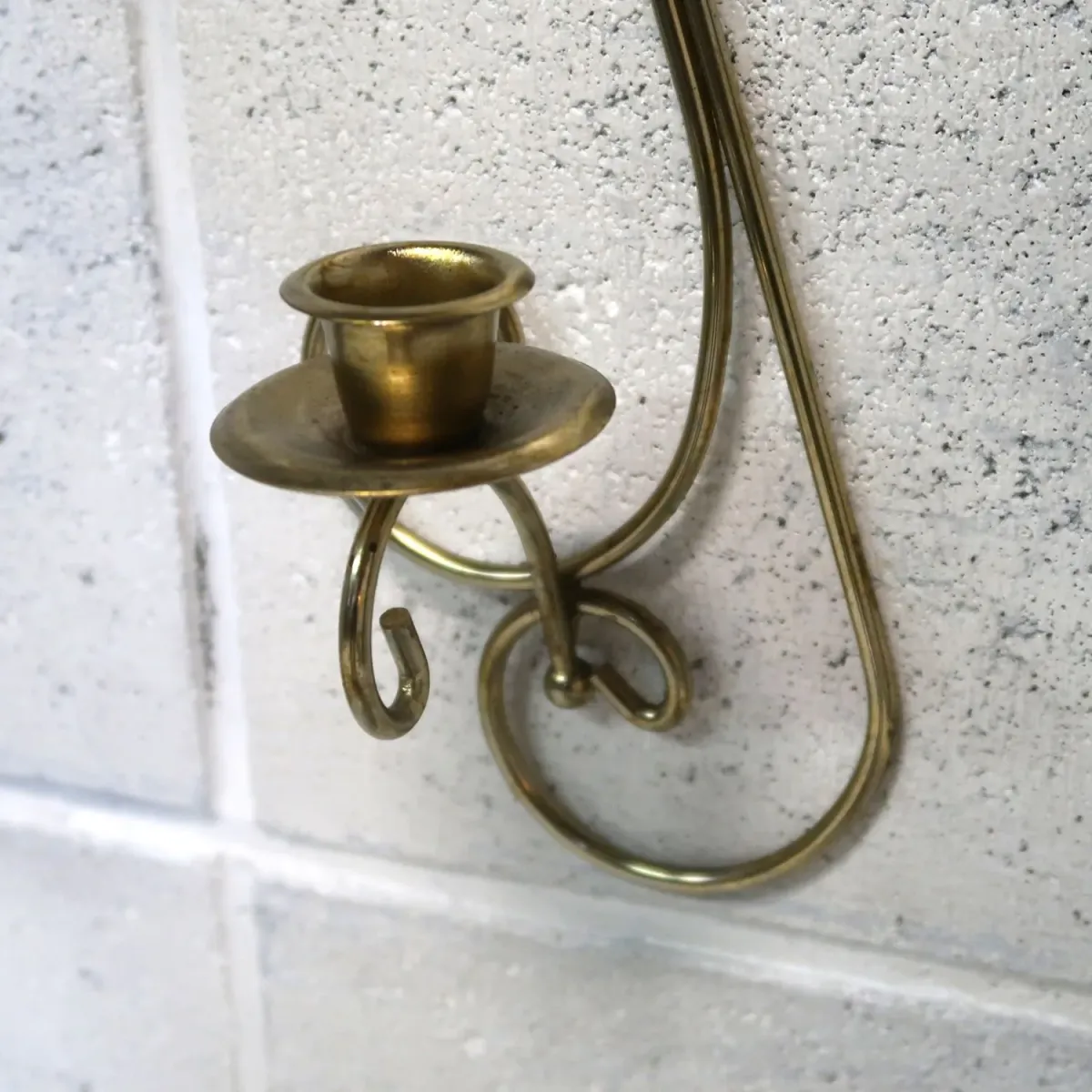 ビンテージ キャンドルホルダー 壁掛け