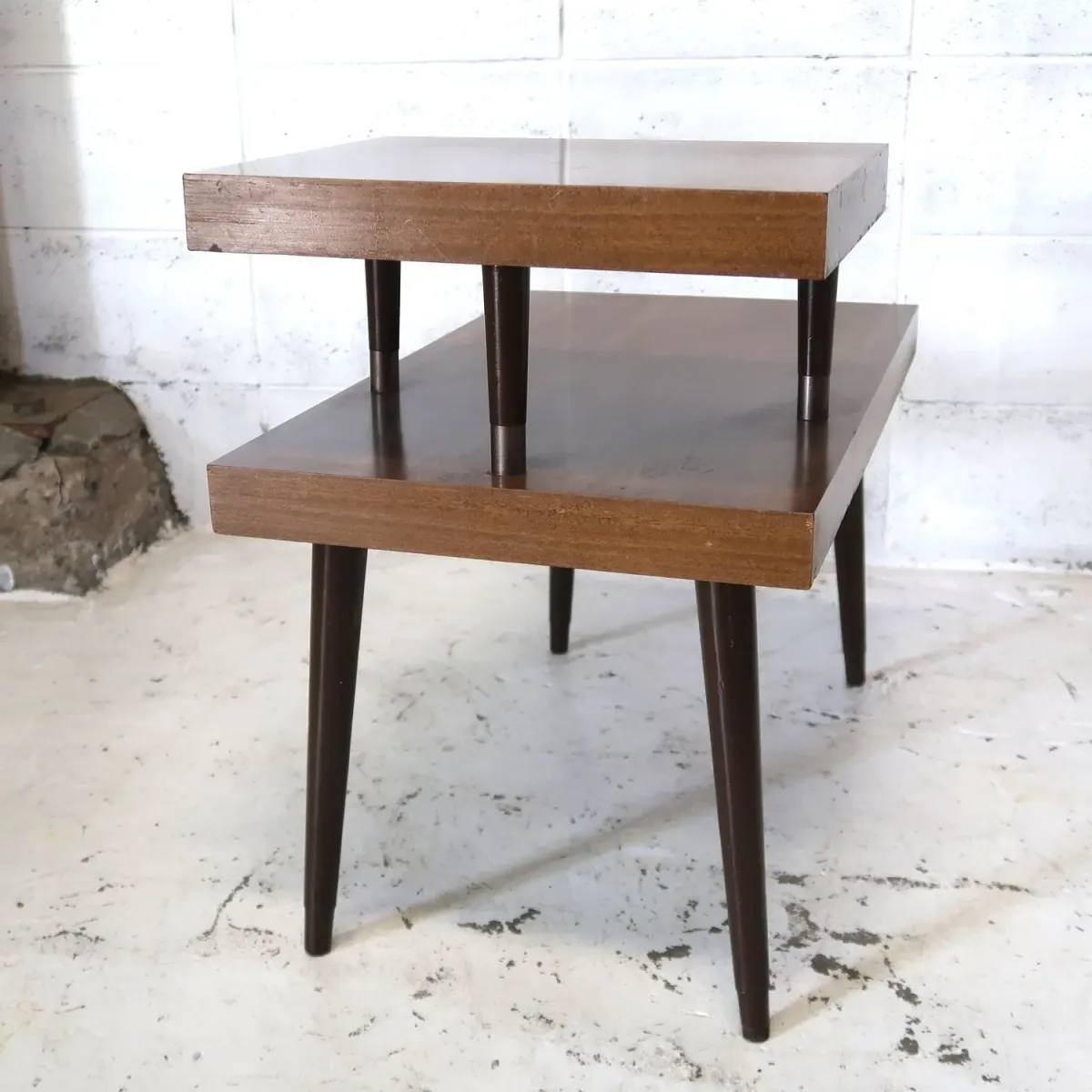 アンティーク ステップエンドテーブル