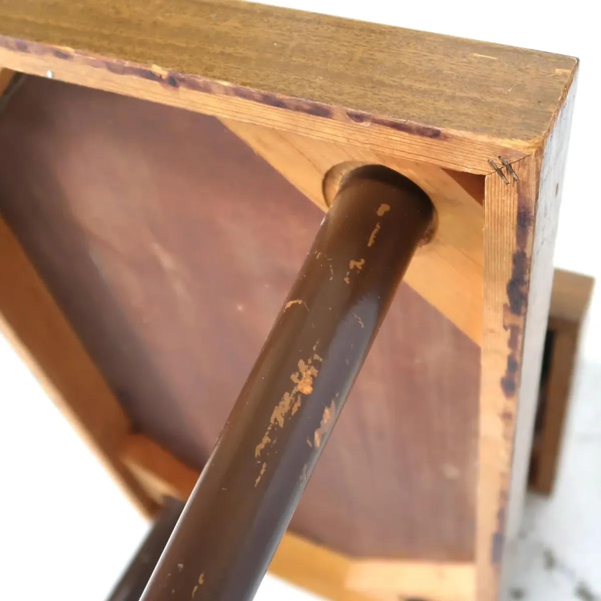 アンティーク ステップエンドテーブル