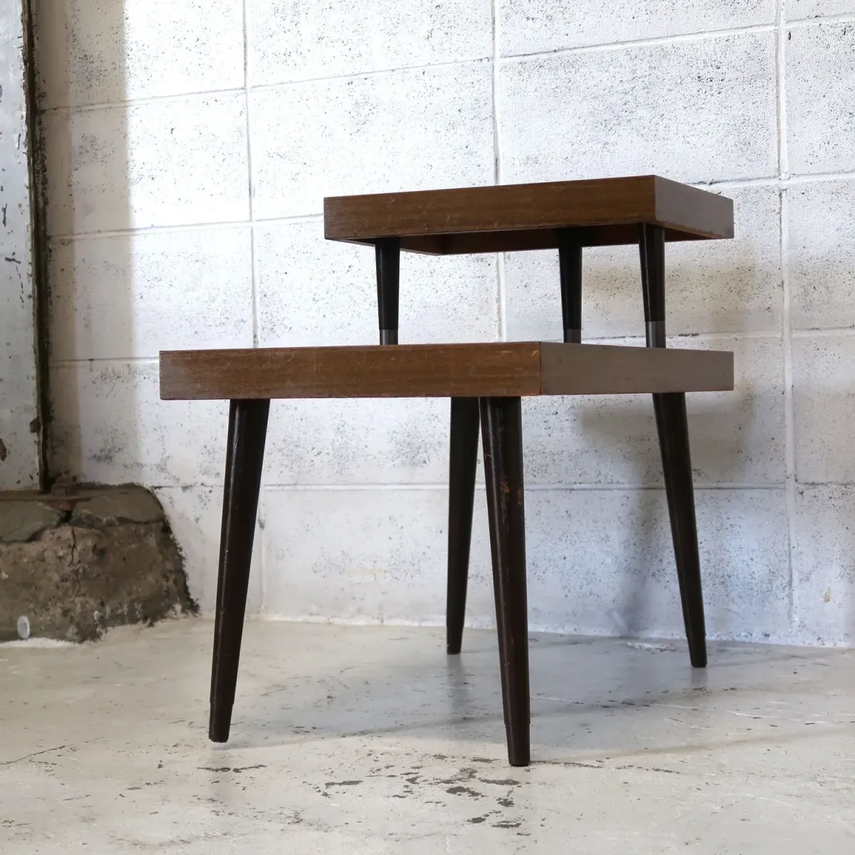 アンティーク ステップエンドテーブル