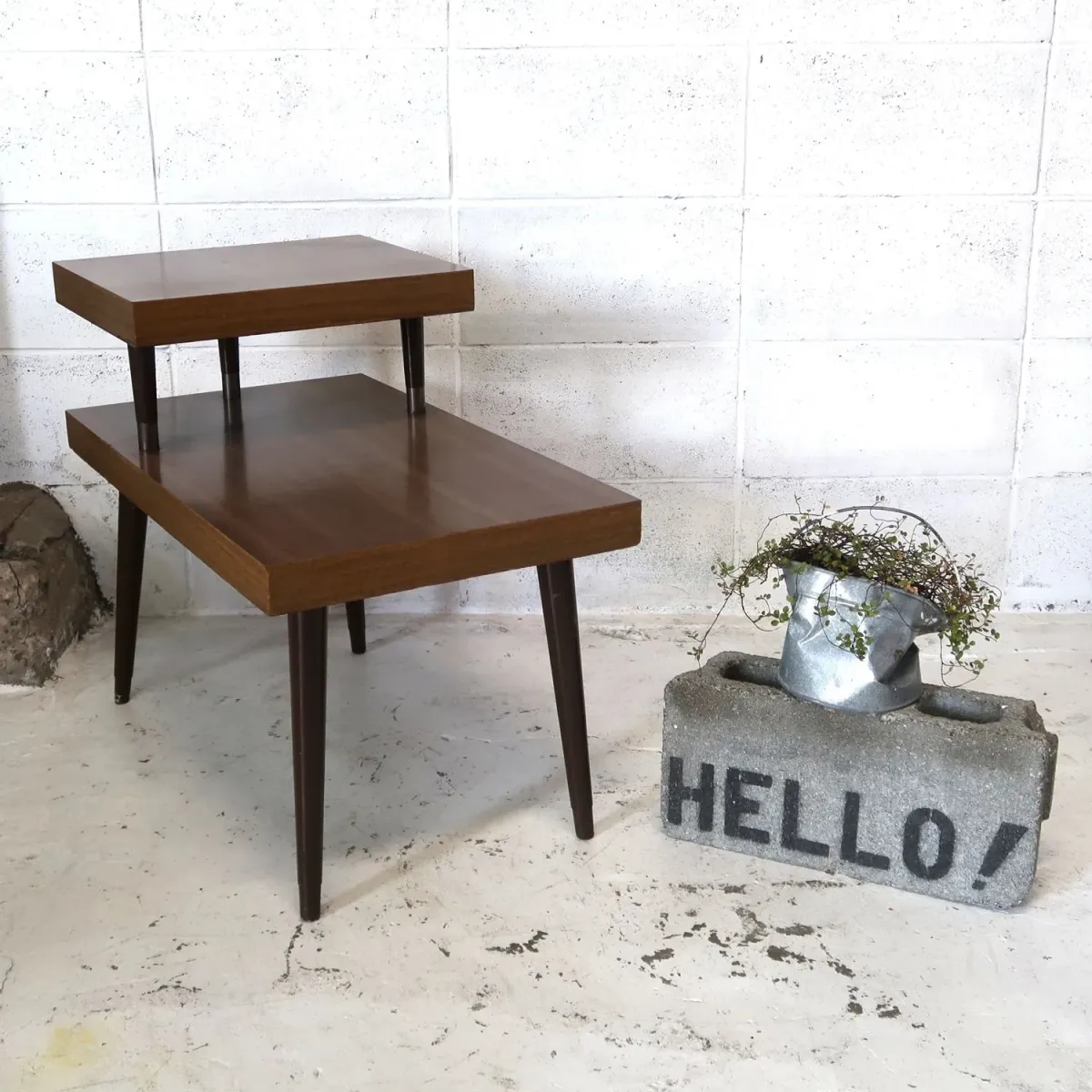 アンティーク ステップエンドテーブル