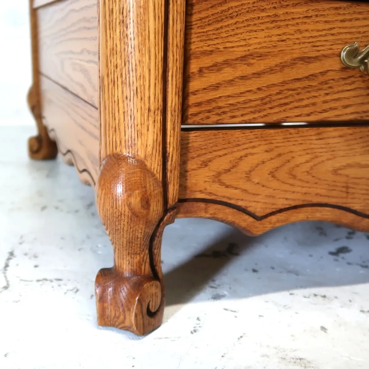 アンティーク サイドテーブル オーク